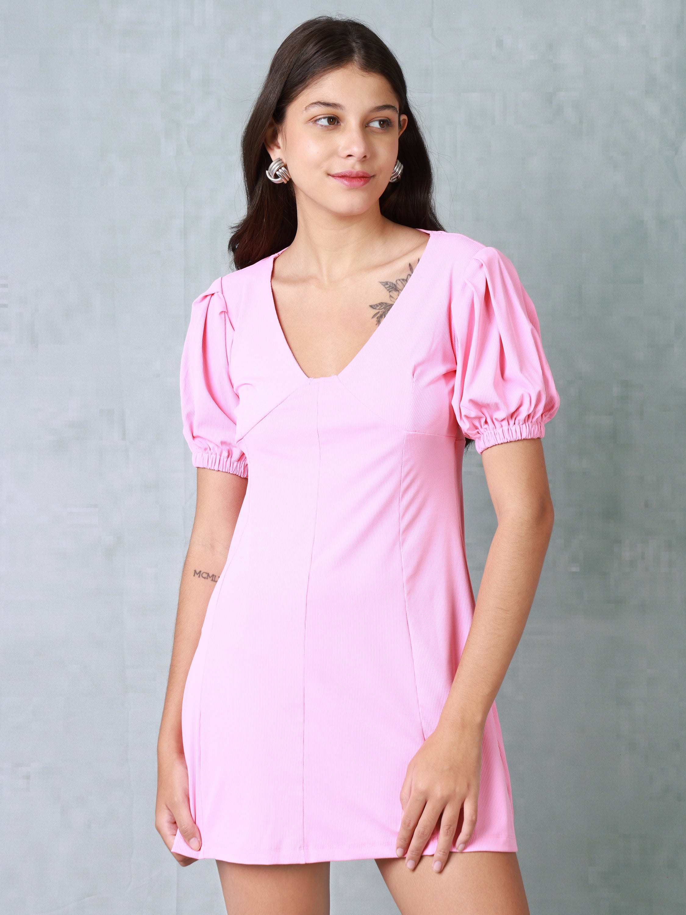 Women Knitted Slim Fit Dress