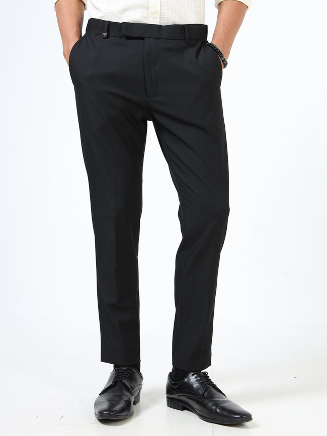 Men Black Formal Trousers