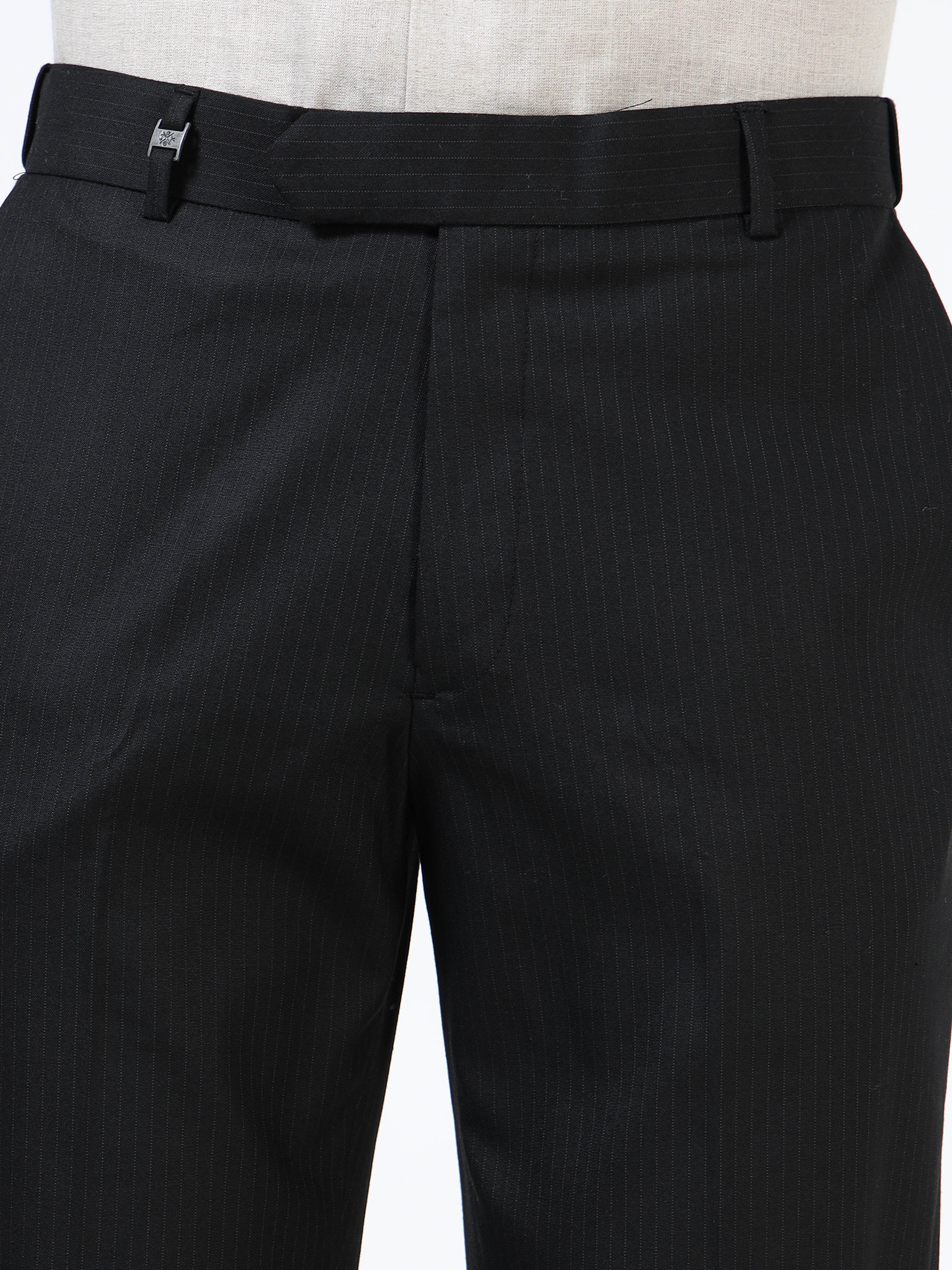 Men Black Formal Trousers