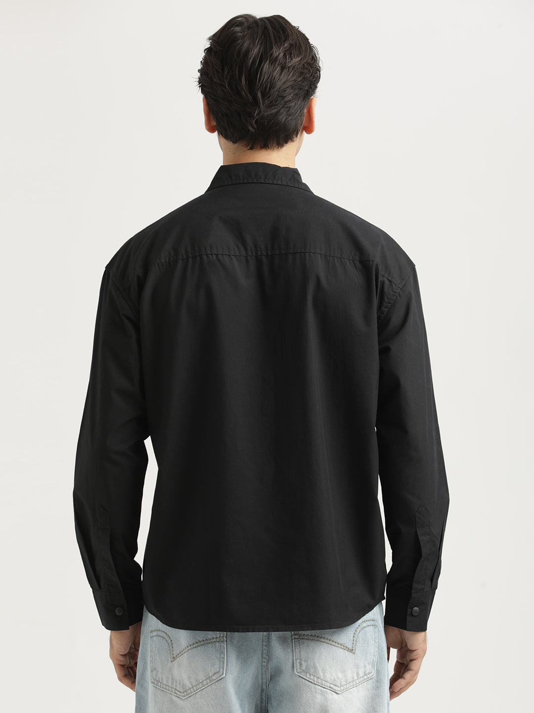 Men Oversized Cotton Shirt