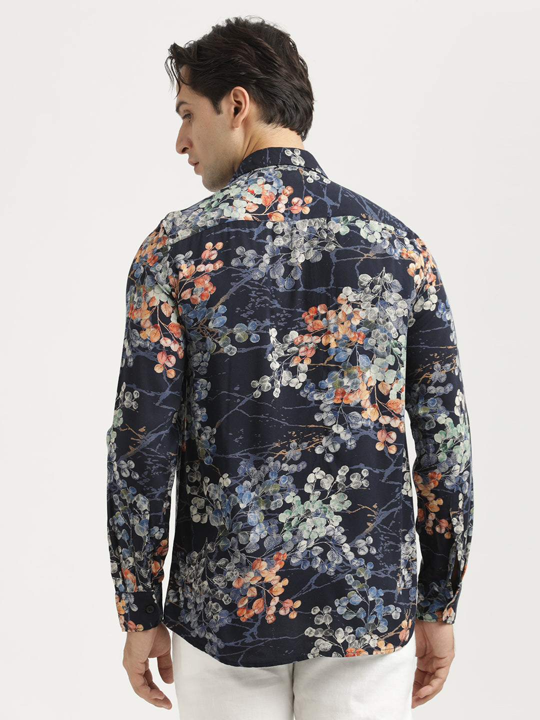 Men Printed Viscose Shirt