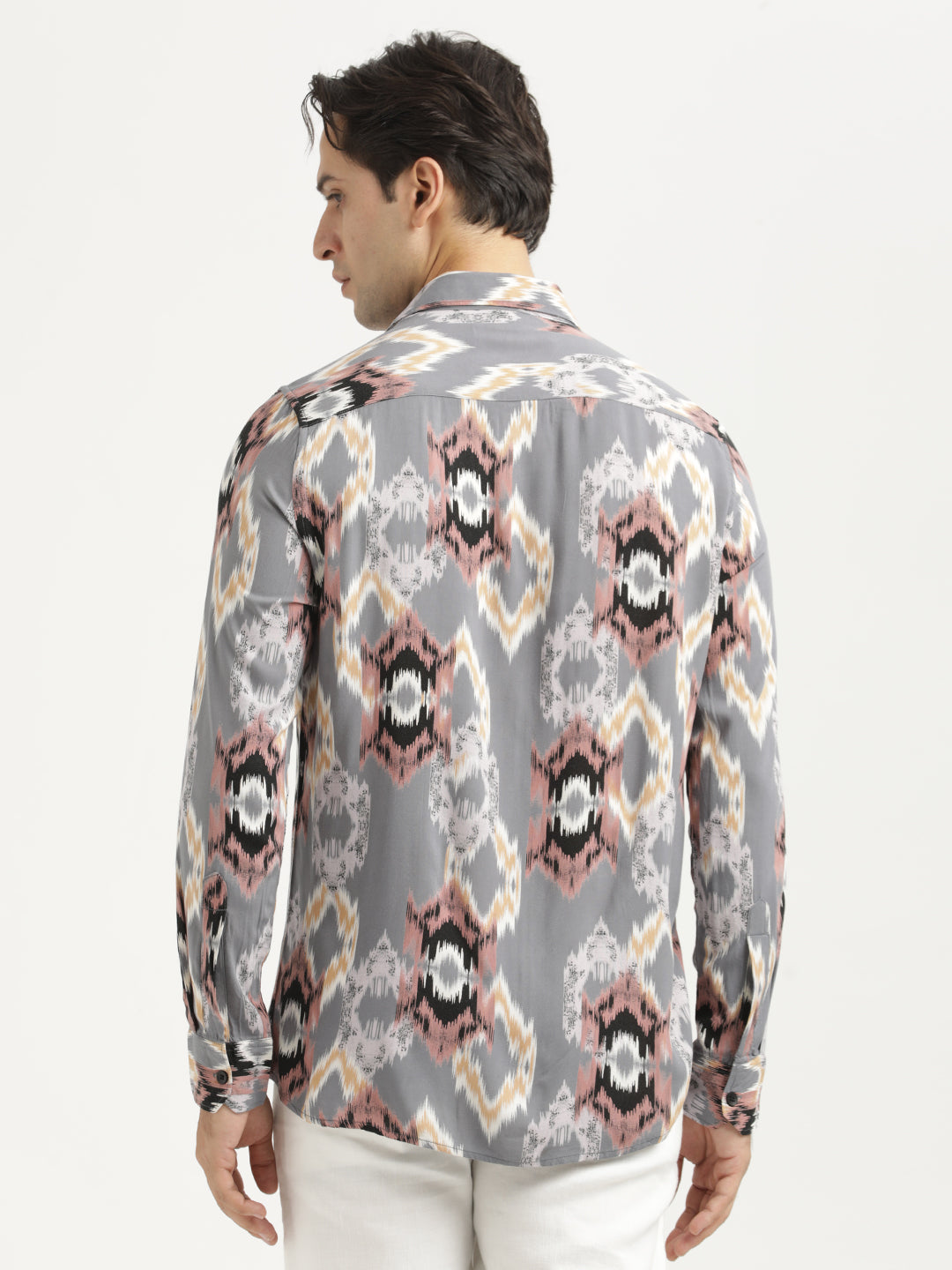 Men Printed Viscose Shirt