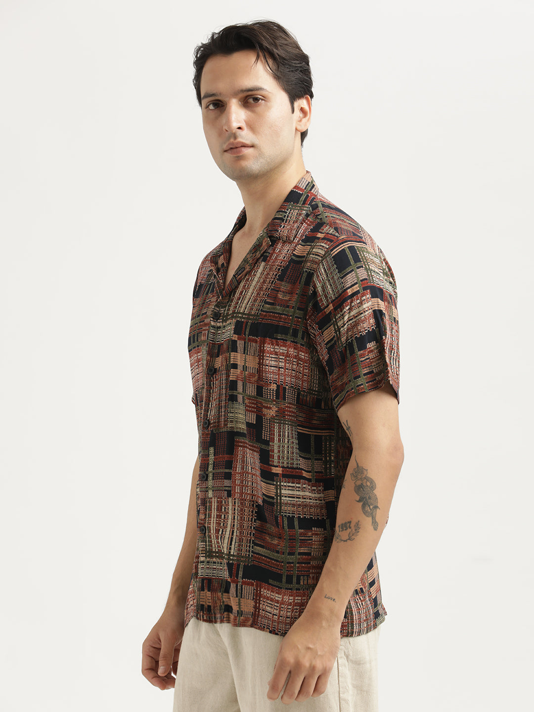 Men Printed Resort Shirt