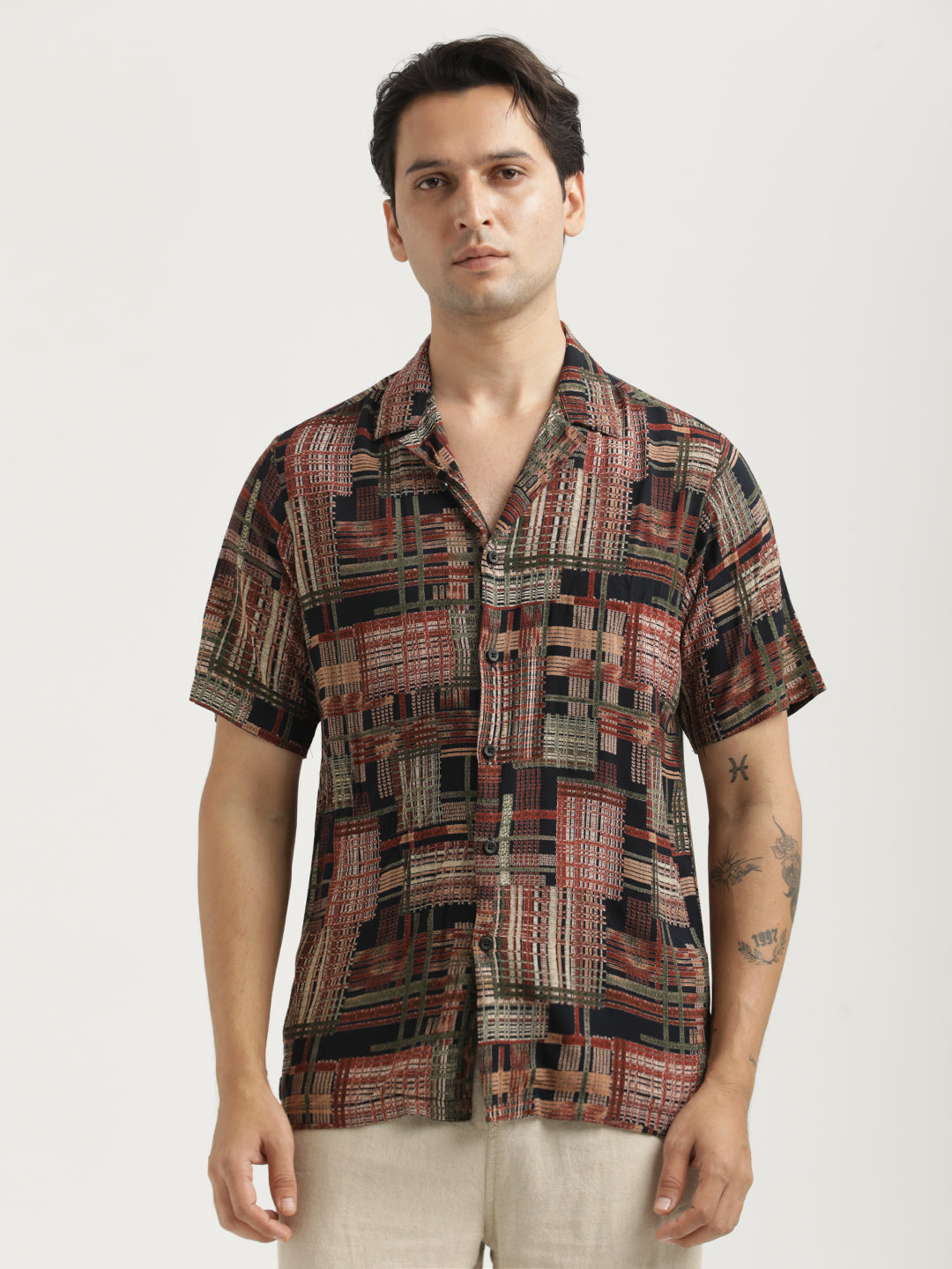 Men Printed Resort Shirt