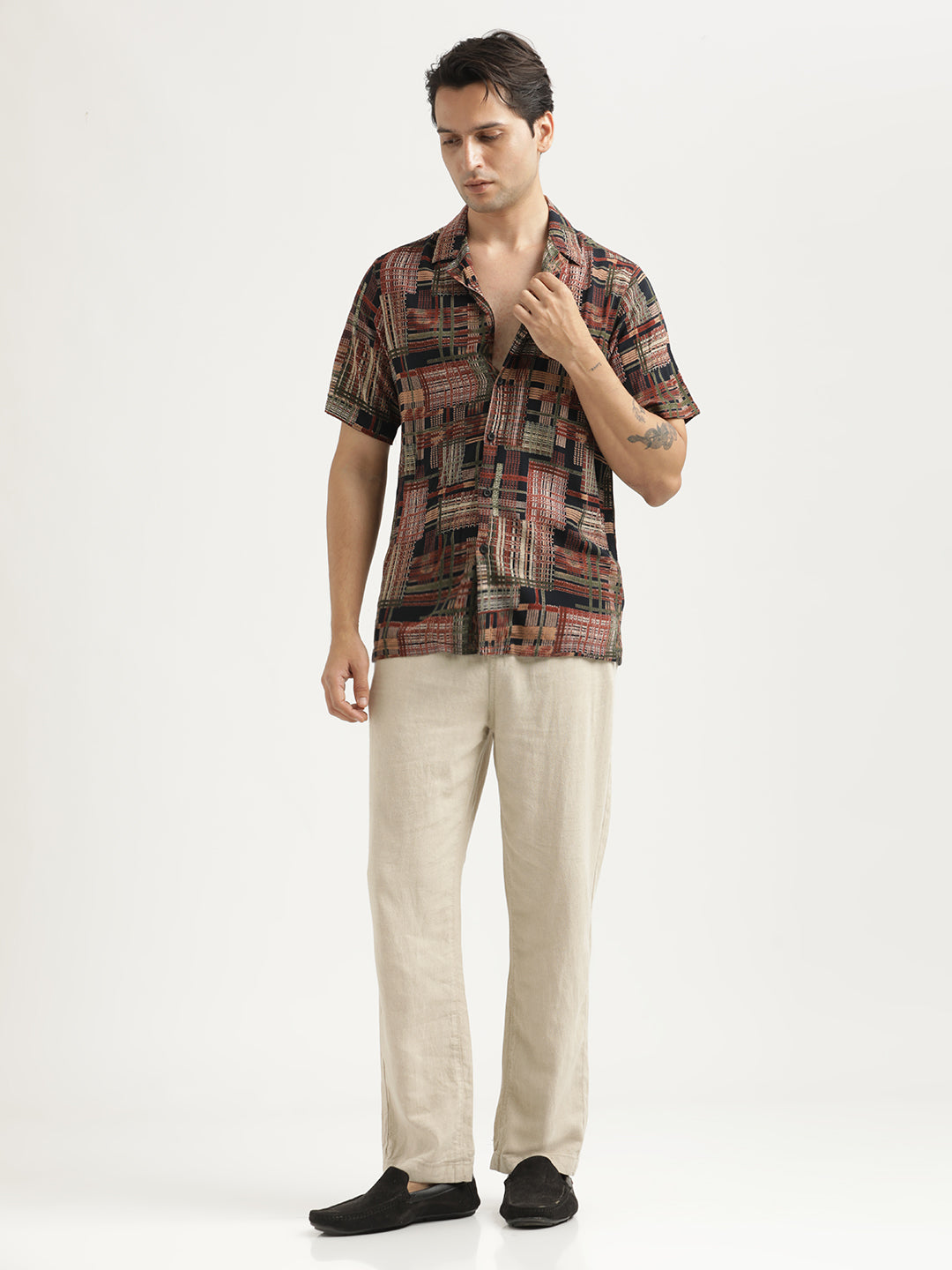 Men Printed Resort Shirt