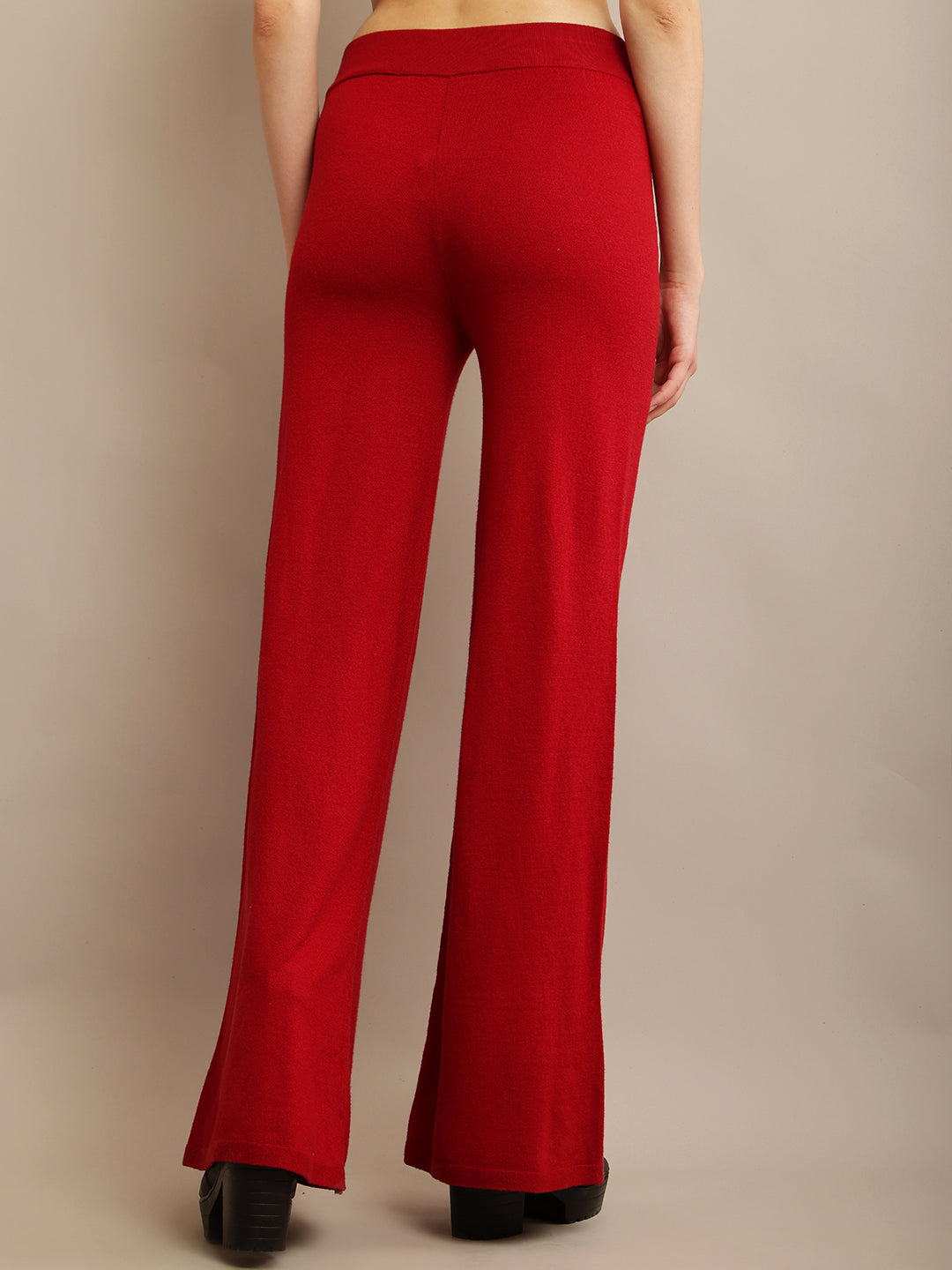 Women Solid Flared Pants
