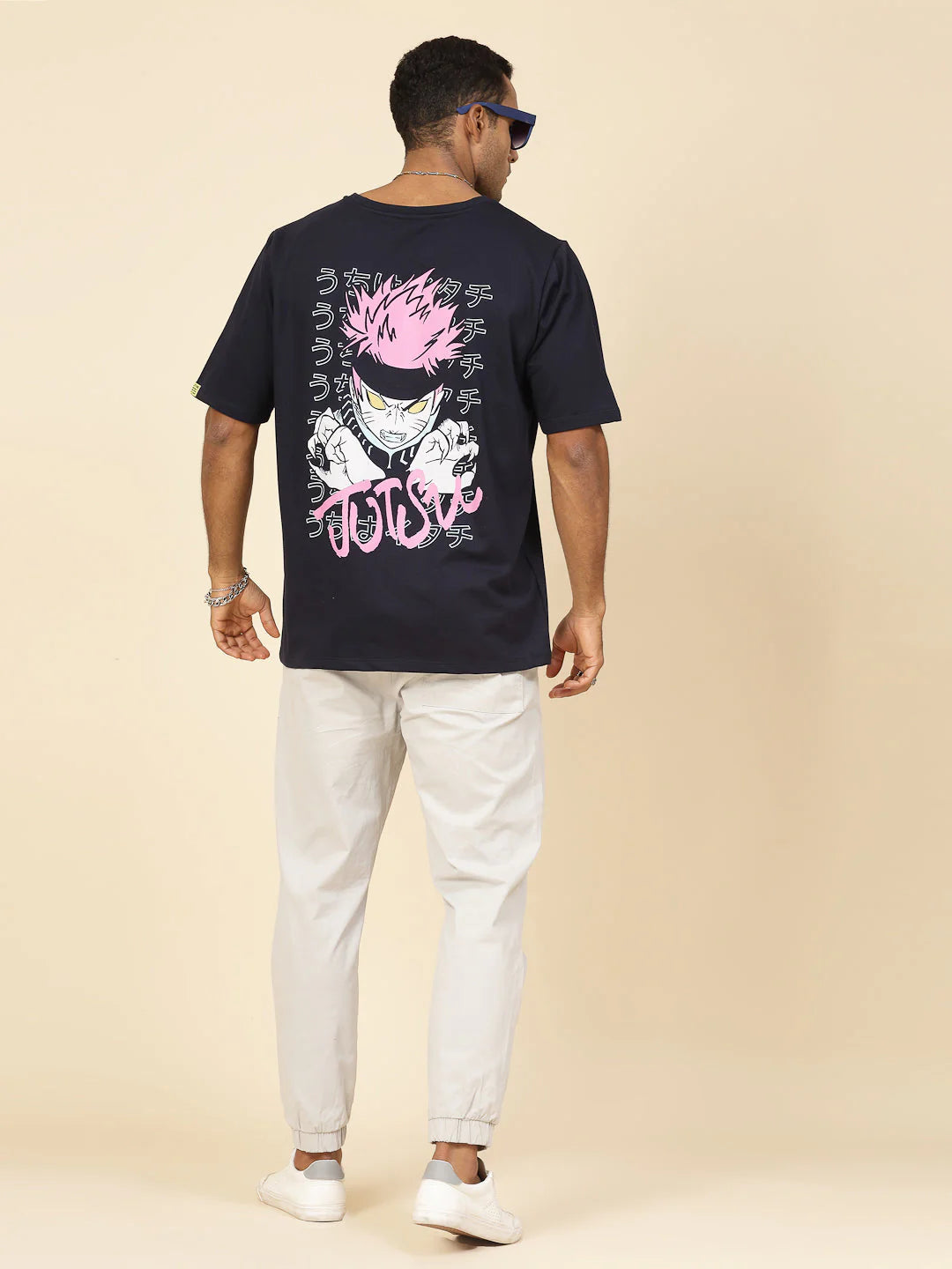 Men Anime Enchantment Oversized Tee