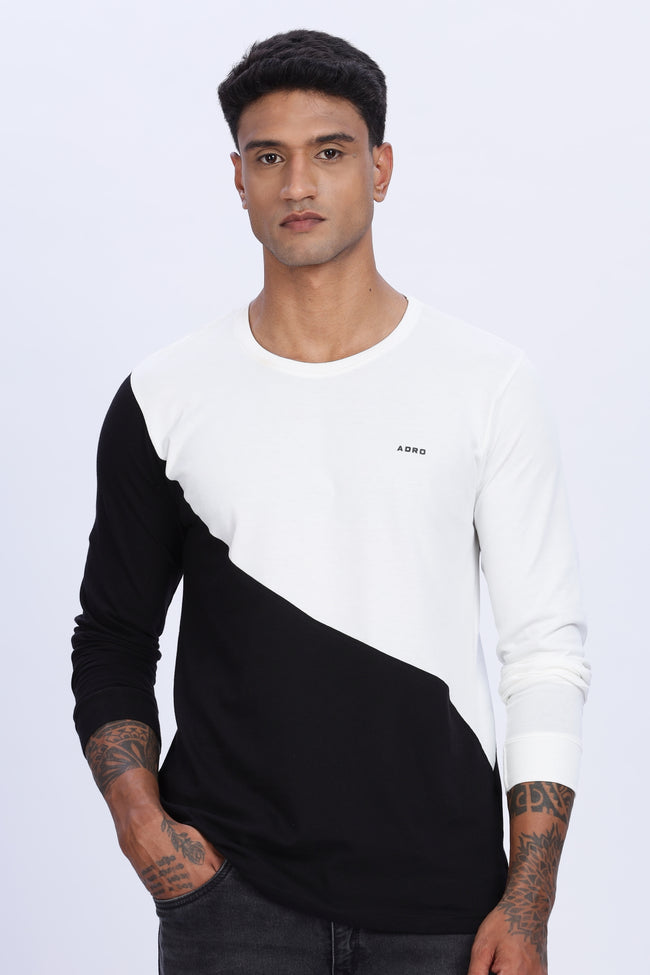 Men Multicolor Casual Relaxed Fit Round Neck T-Shirt