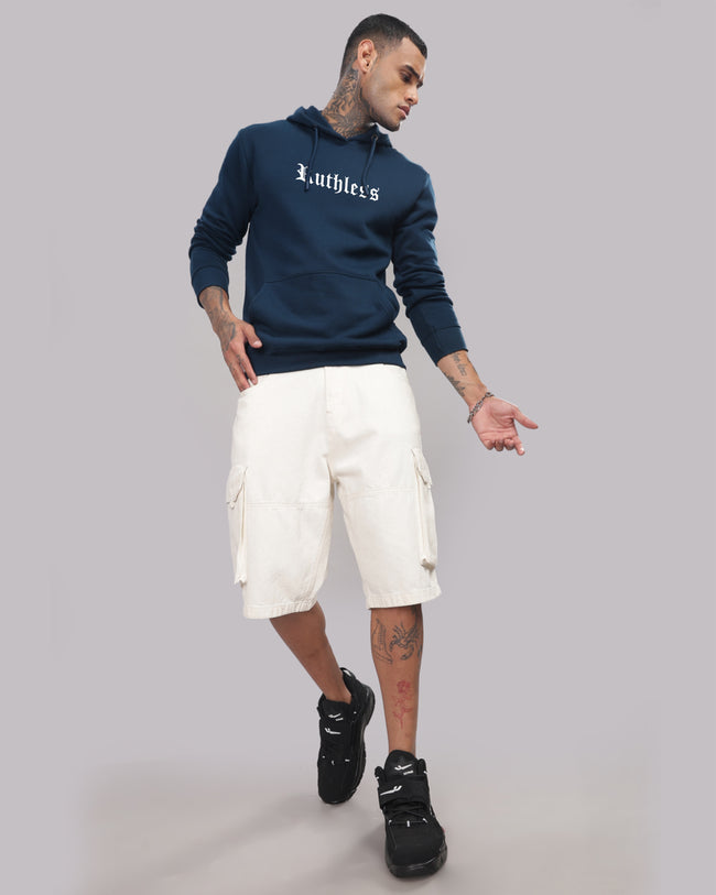 Men Printed Teal T Shirt