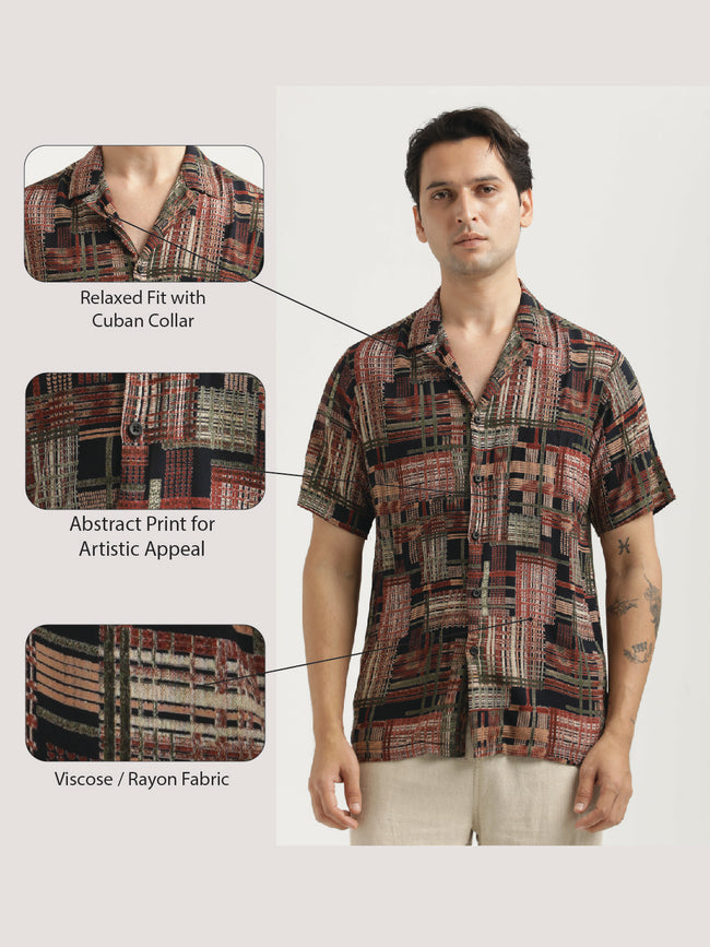 Men Printed Resort Shirt