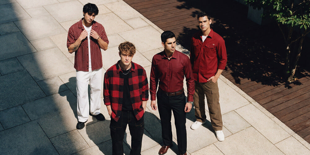 Red Shirt Matching Pant