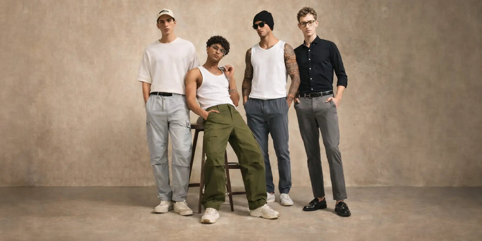 Types of Pants for Men: A Complete FYVA Style Guide
