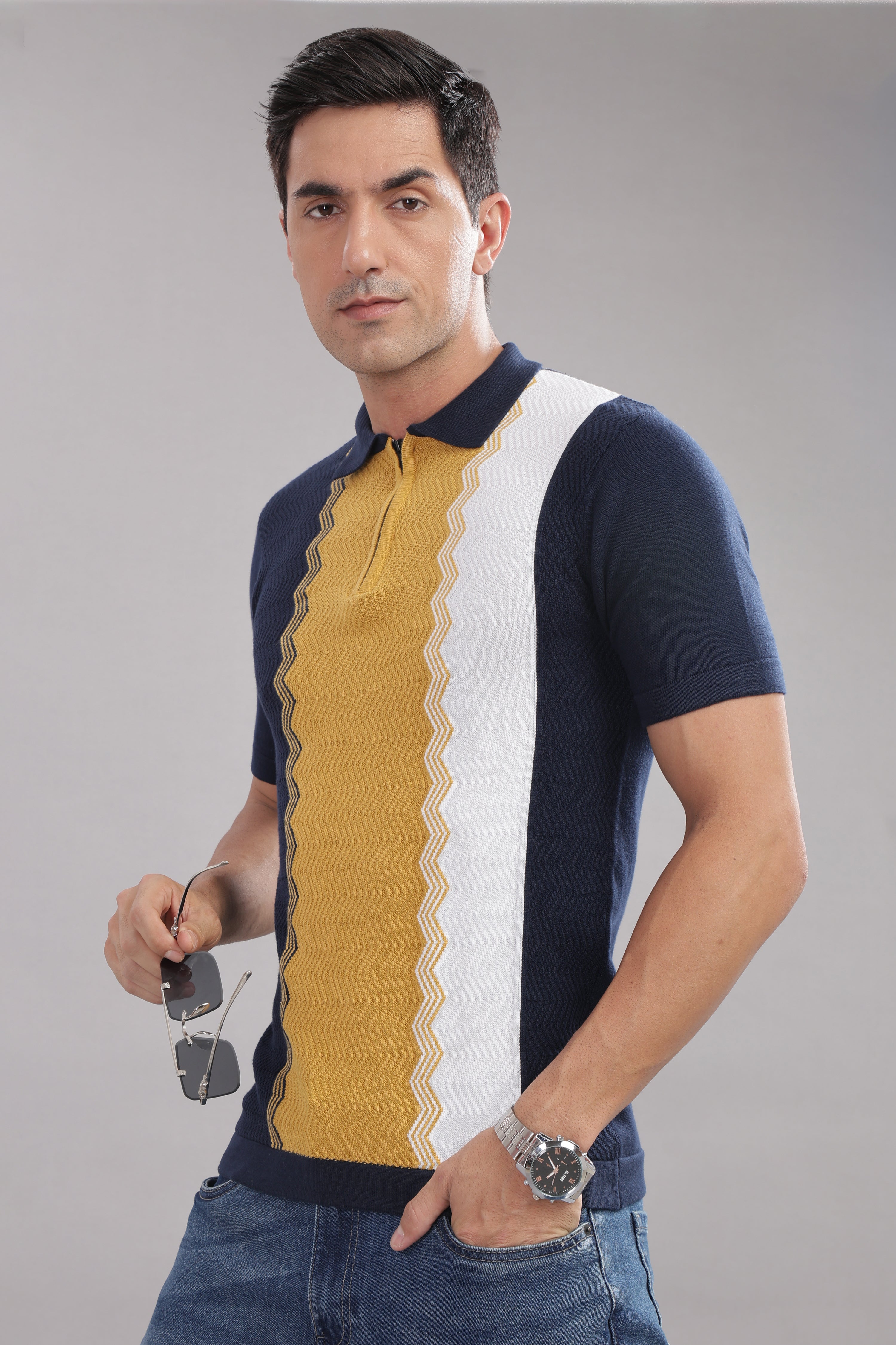 Men Multi Printed Cotton Regular T-Shirt