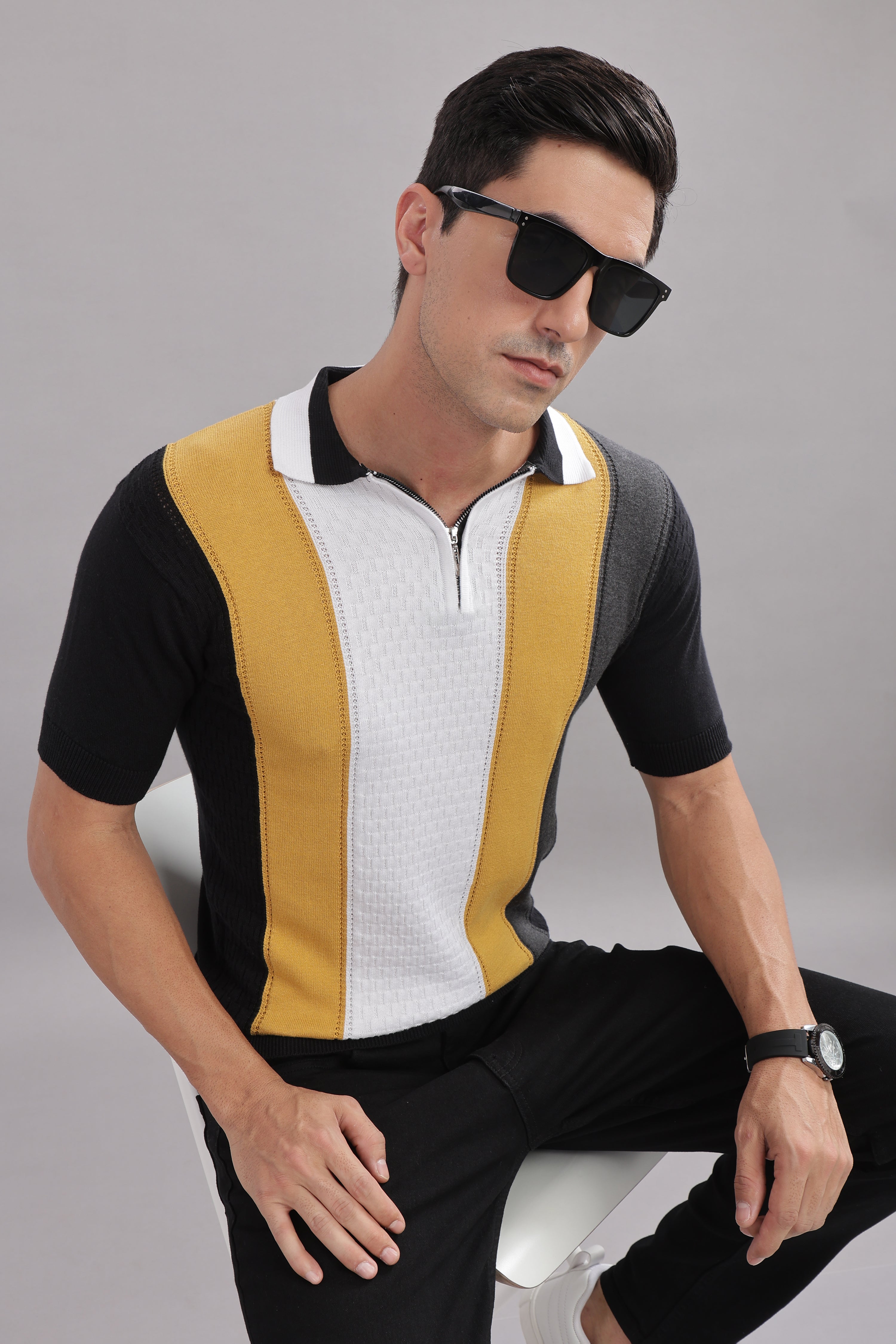 Men Multi Printed Cotton Regular T-Shirt