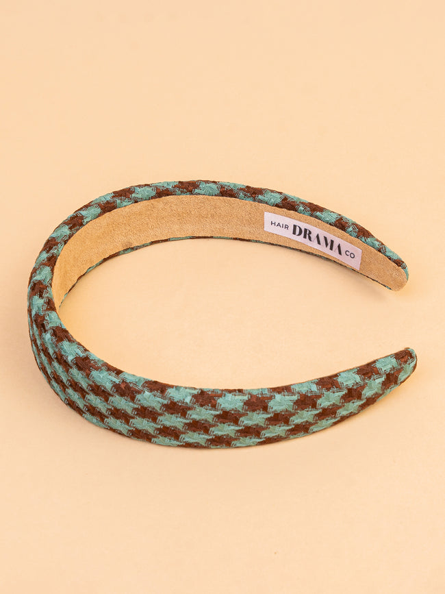 Women Multi Puff Hair Band With Heart Charm