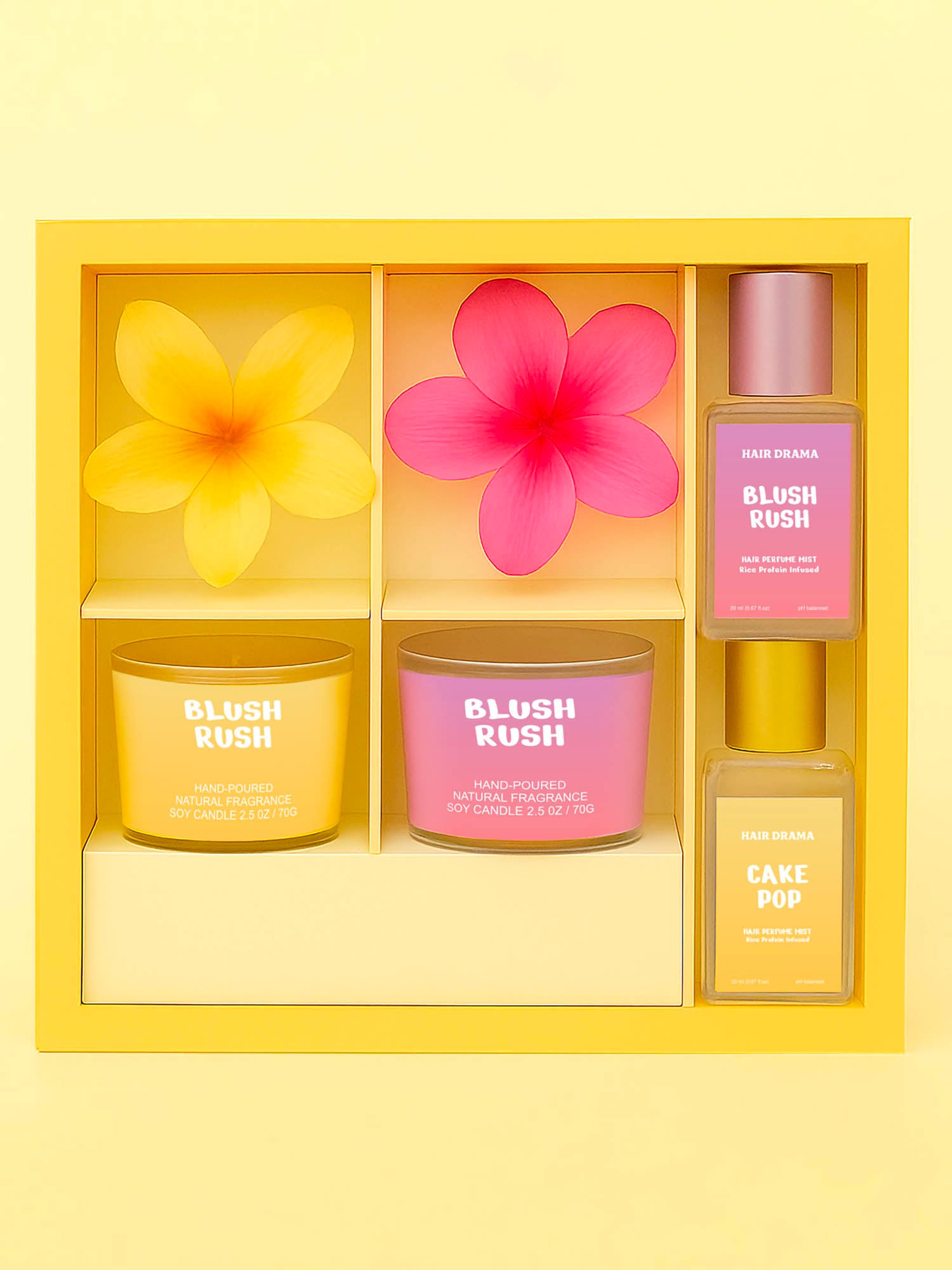 Yellow Celebration Gift Set - Luxe