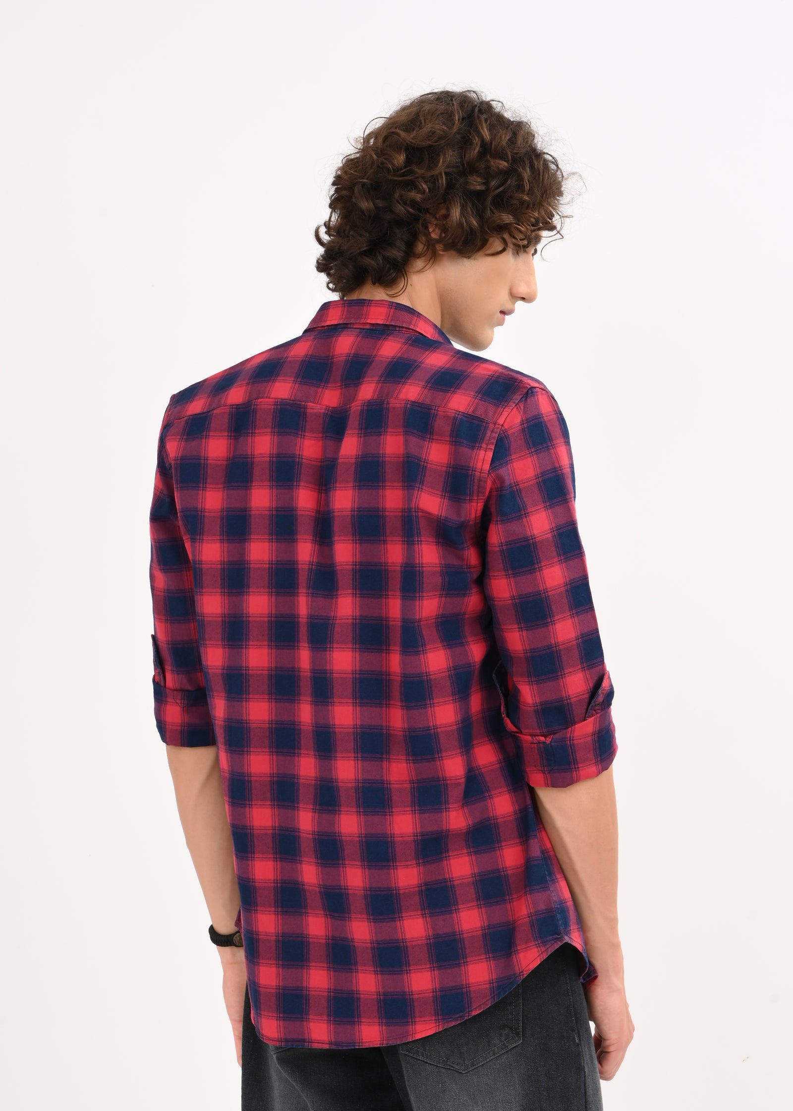 Men Red Shirt