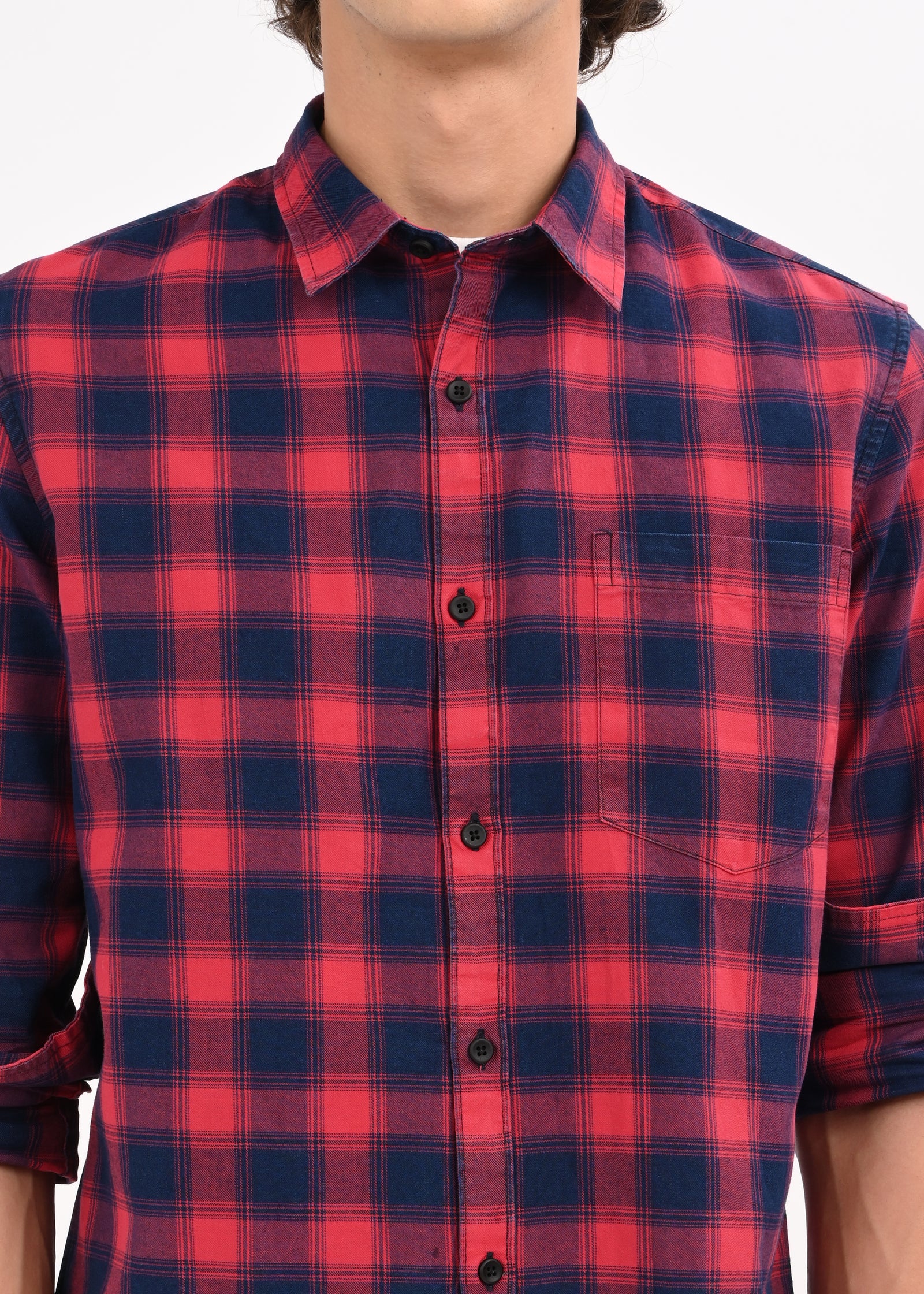 Men Red Shirt