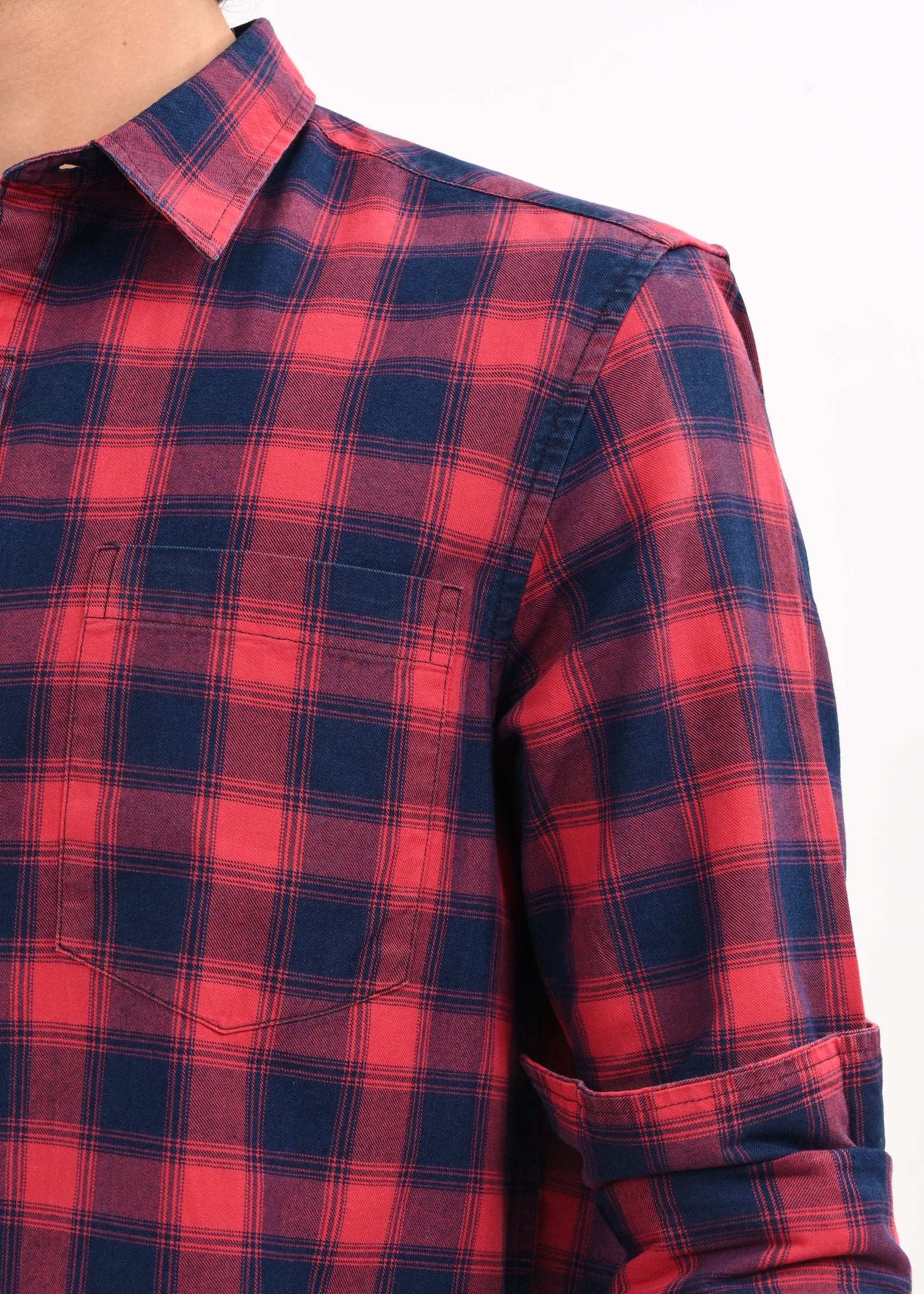 Men Red Shirt