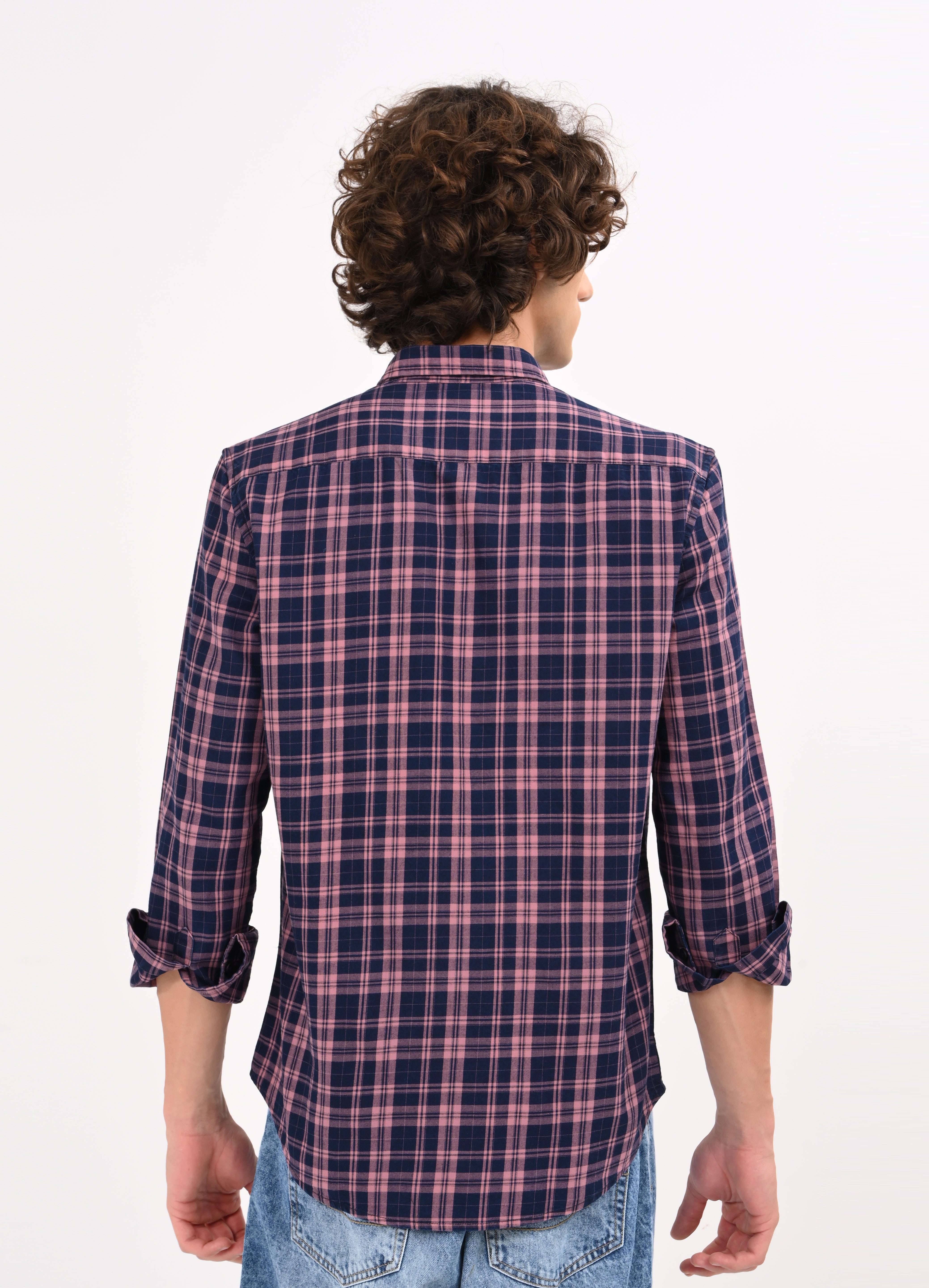 Men Pink Shirt