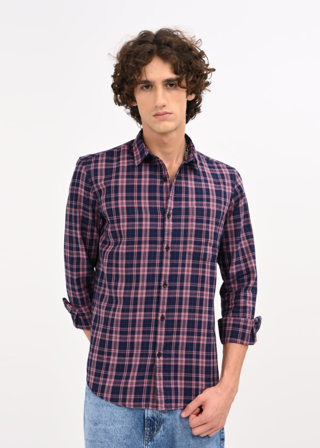 Men Pink Shirt