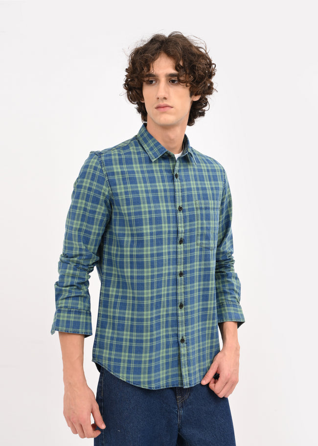 Men Green Shirt