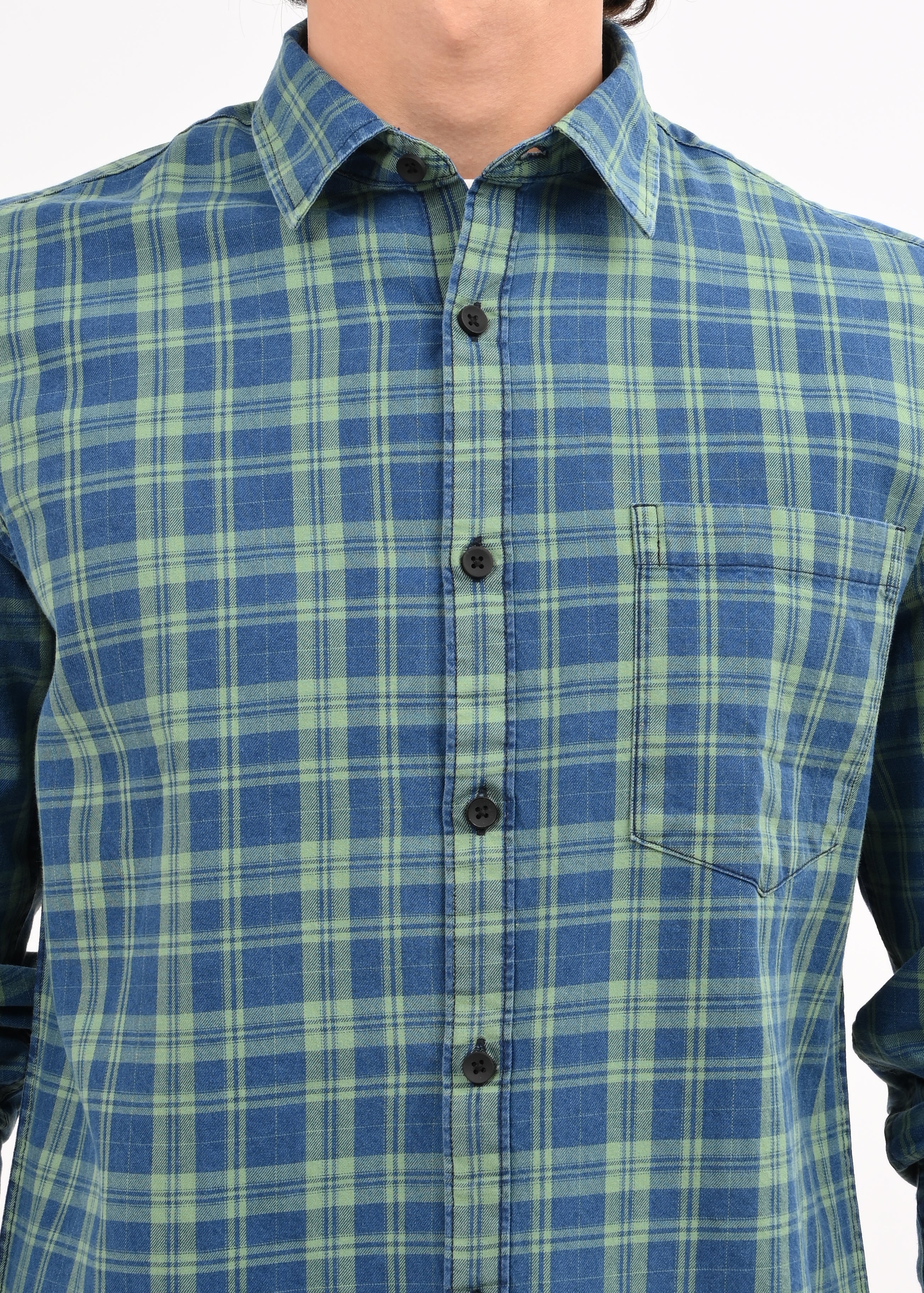 Men Green Shirt