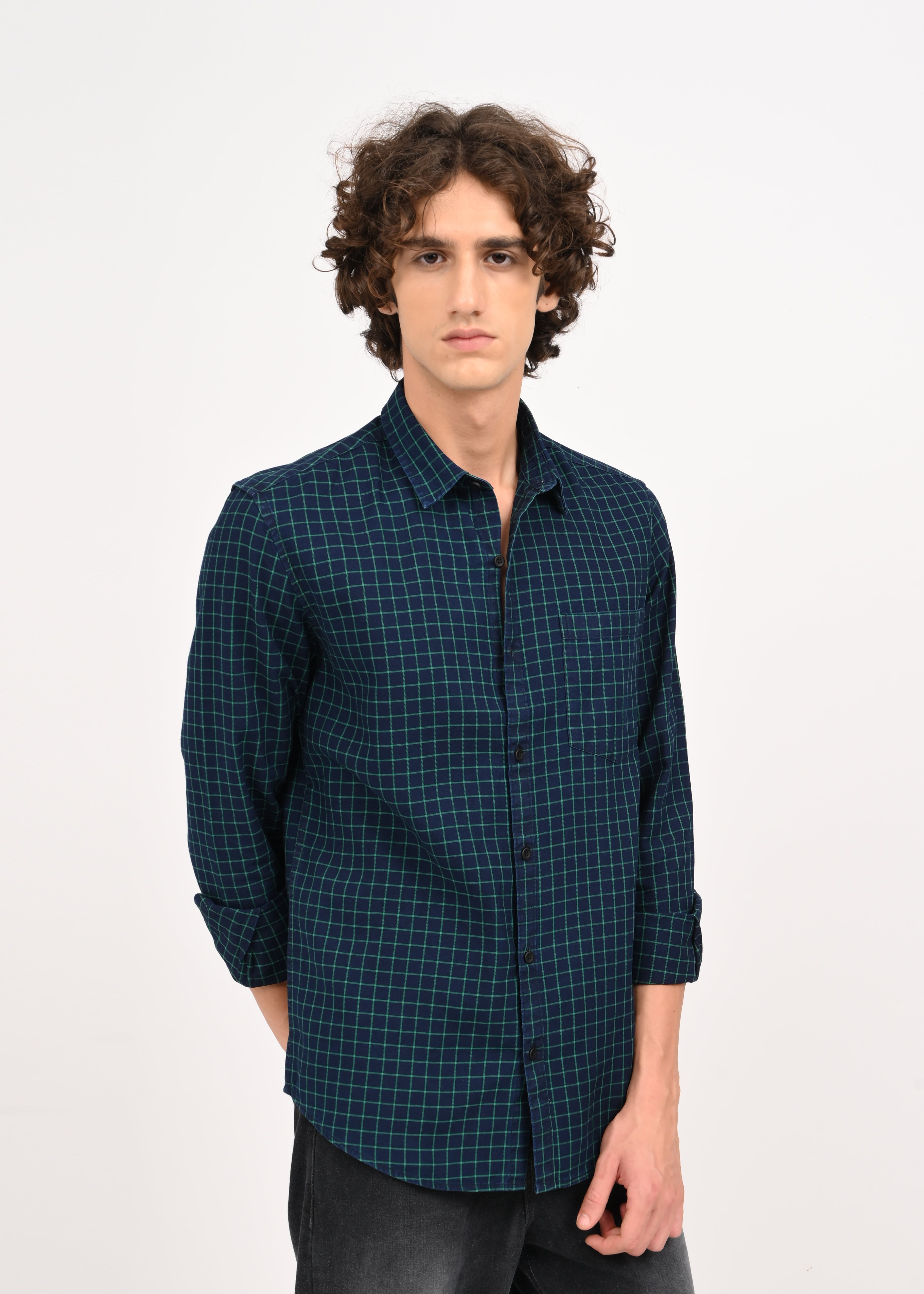 Men Green Shirt