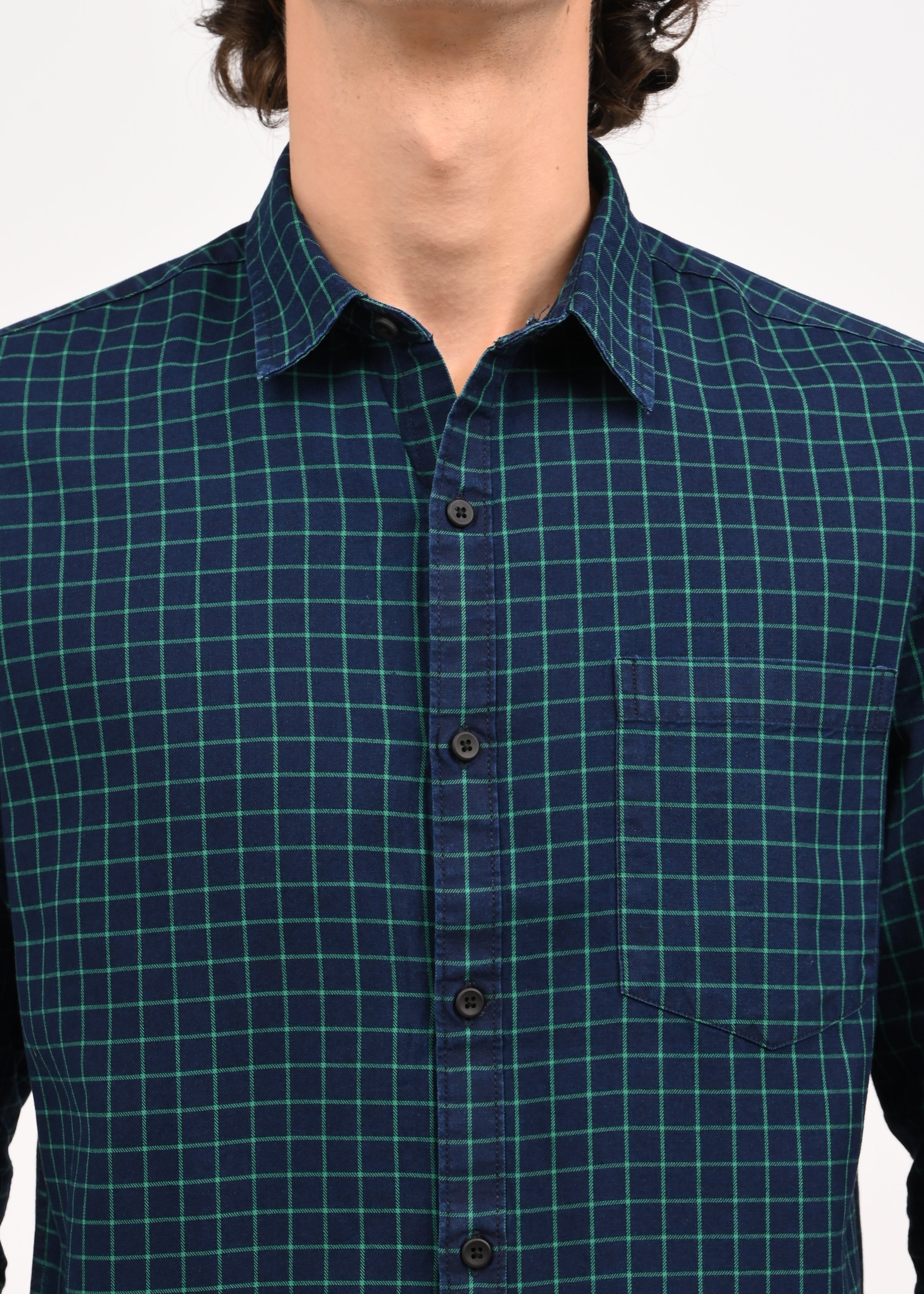 Men Green Shirt
