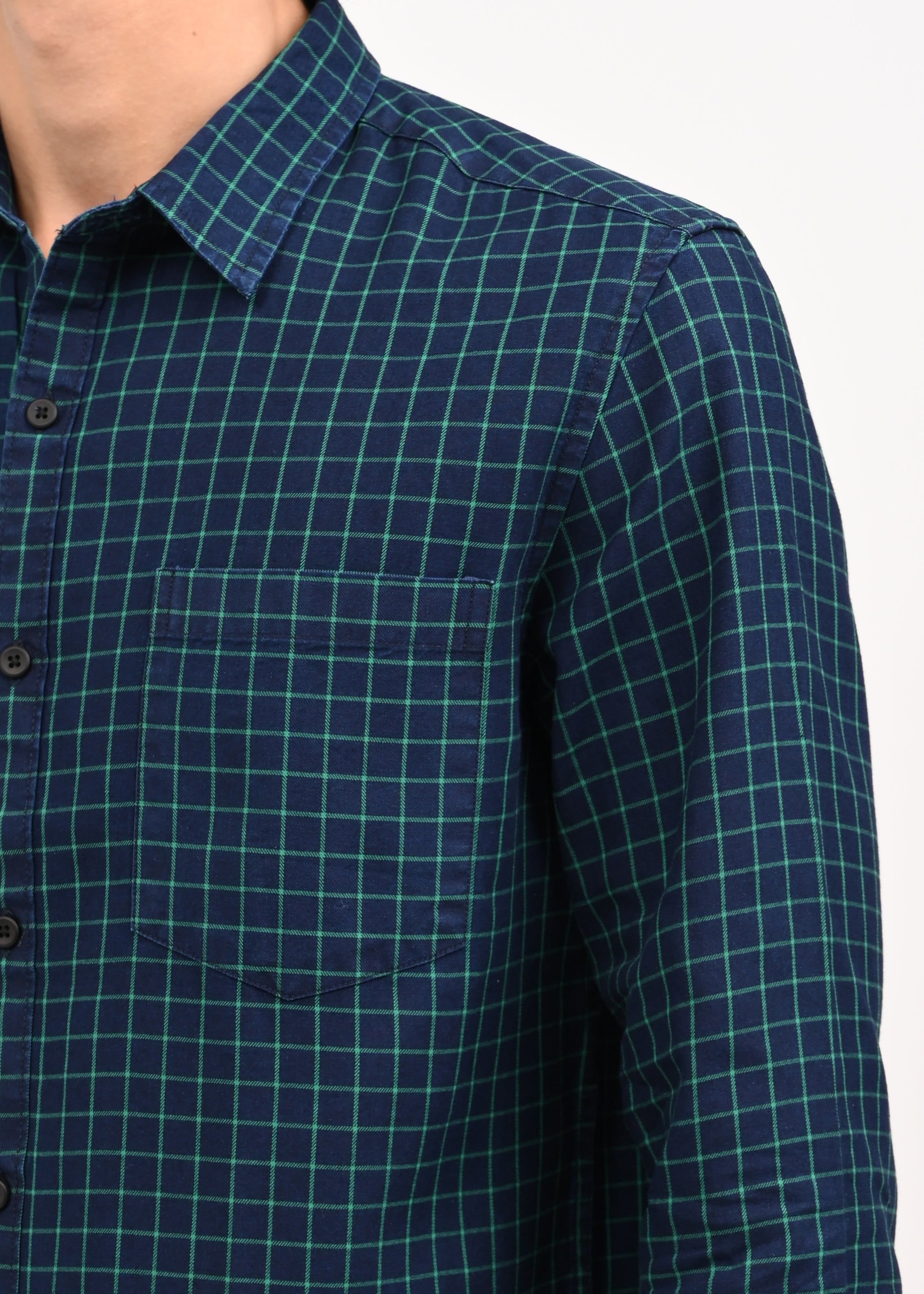 Men Green Shirt