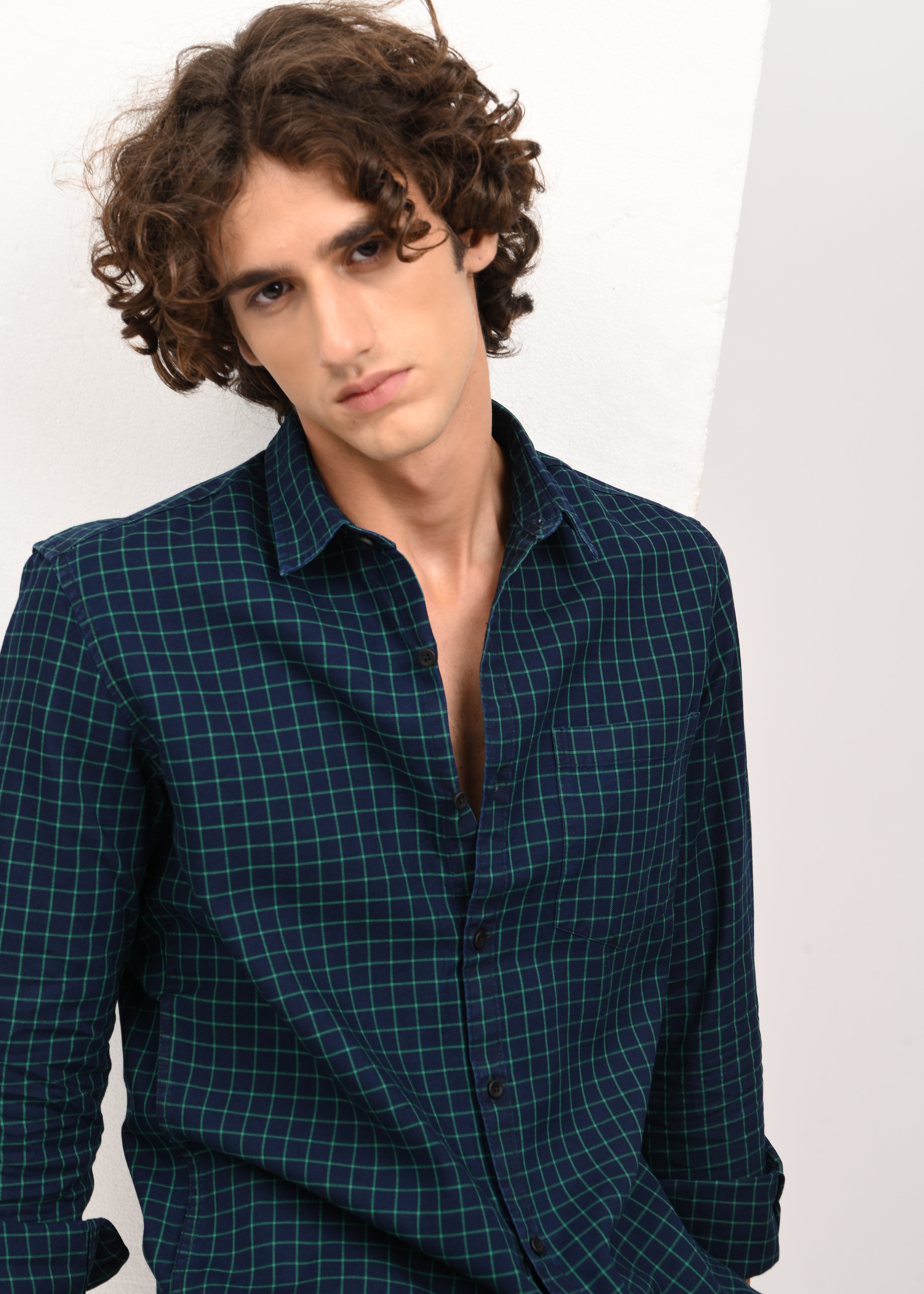 Men Green Shirt