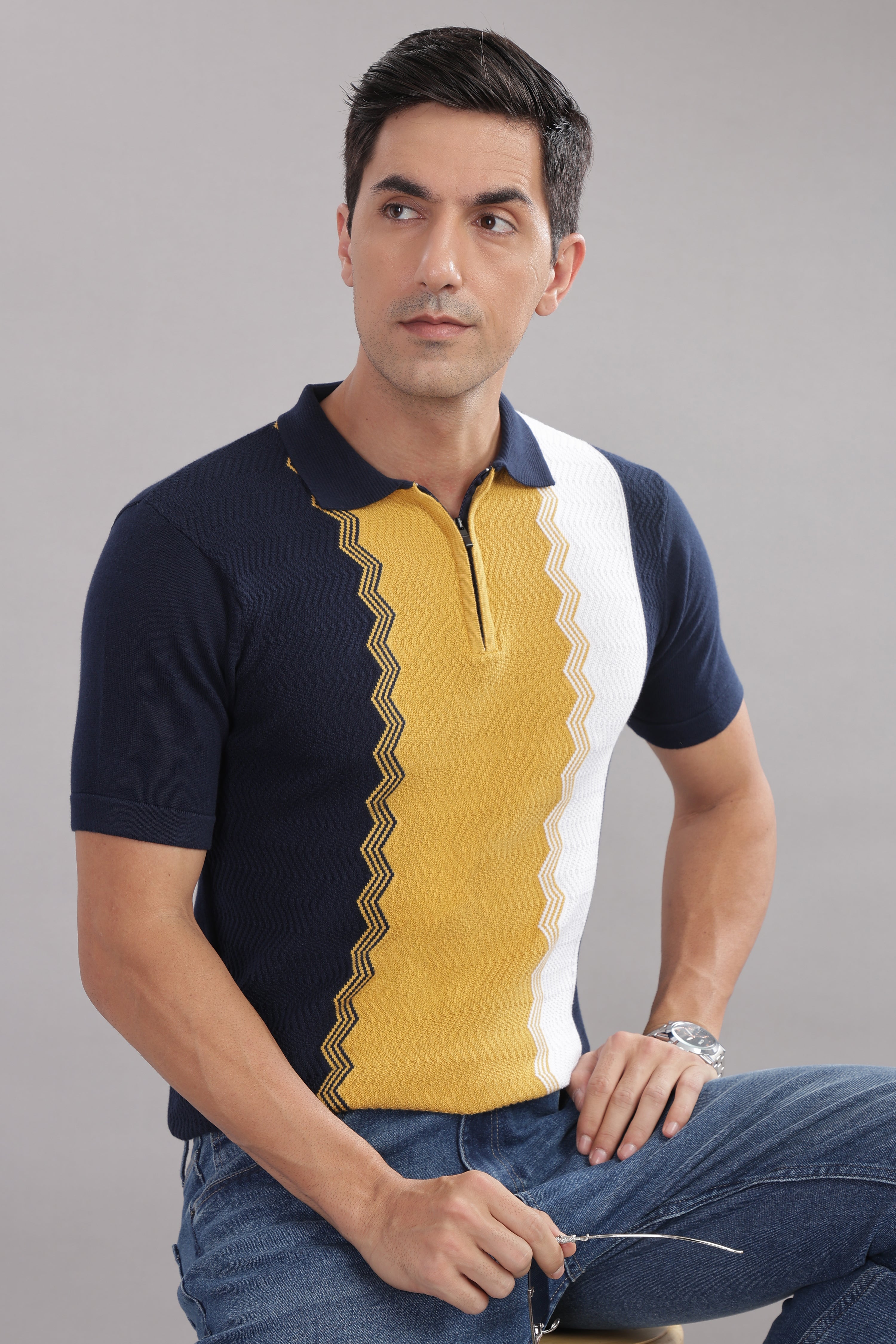 Men Multi Printed Cotton Regular T-Shirt