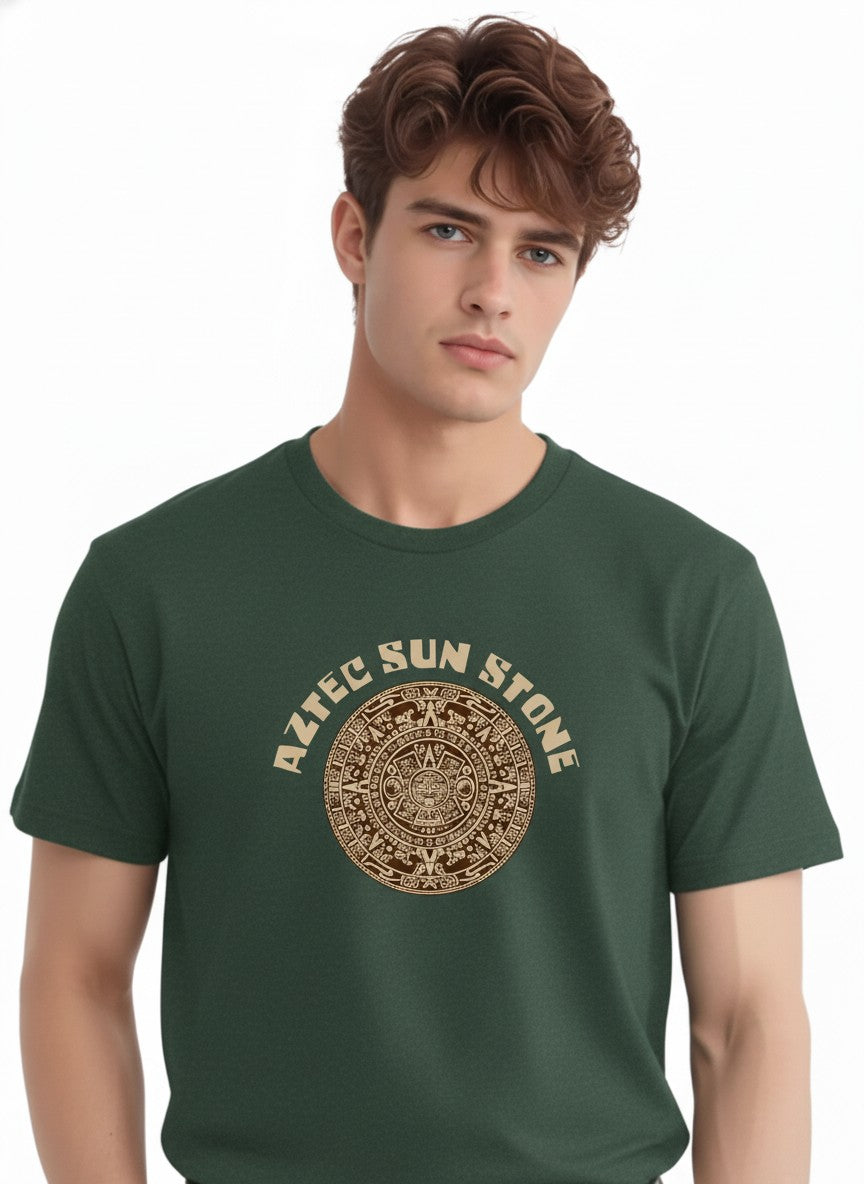 Men Cotton Tribal T-Shirt