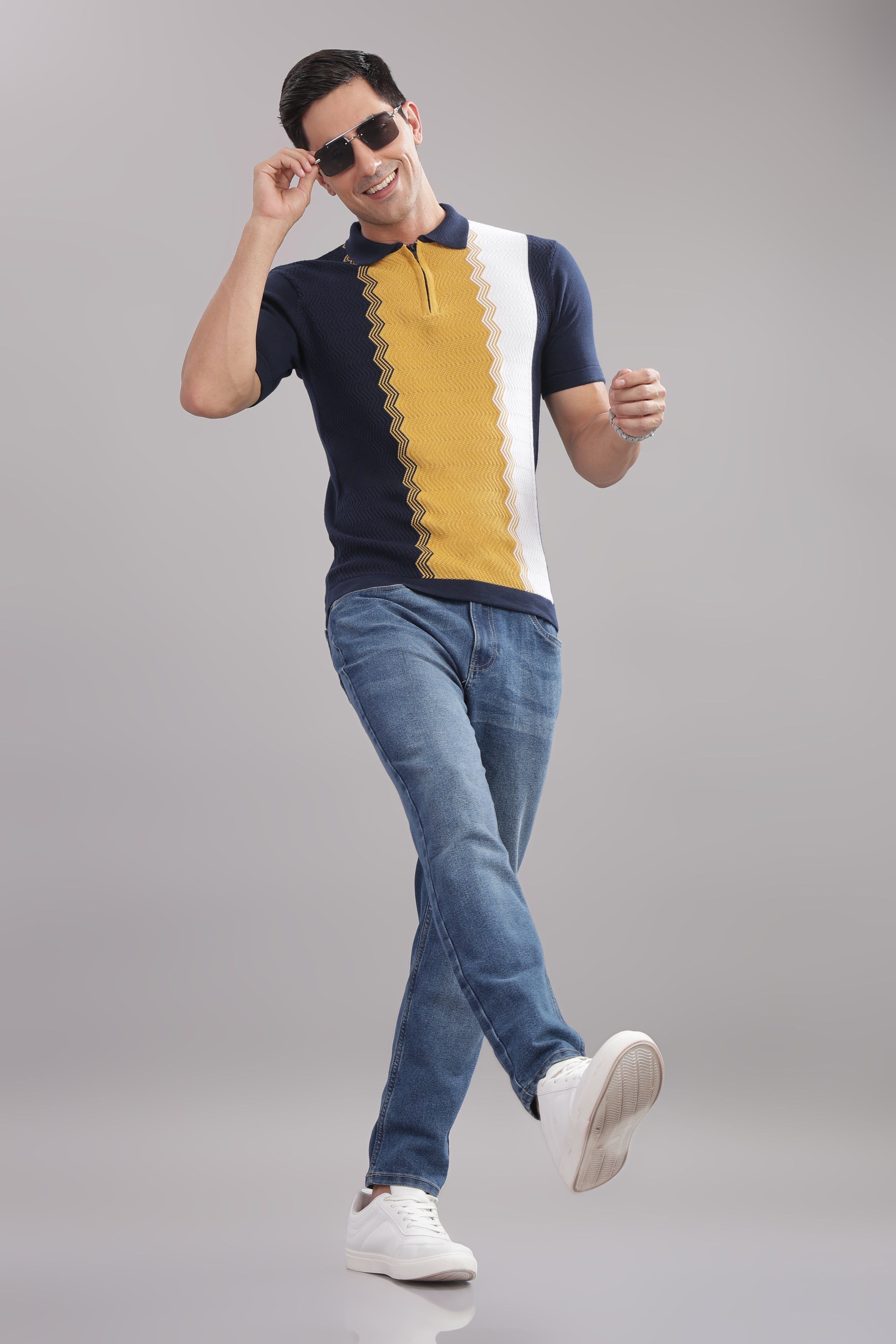 Men Multi Printed Cotton Regular T-Shirt