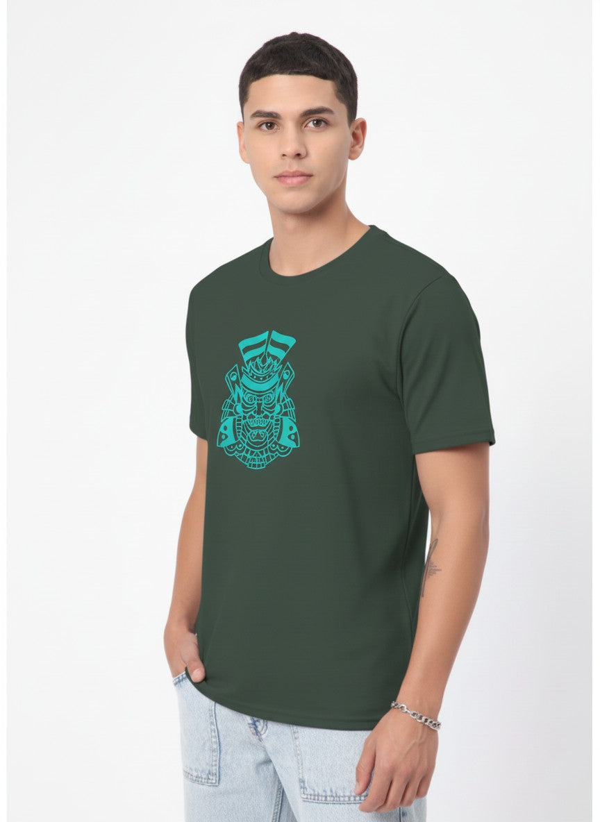 Men Cotton Tribal T-Shirt