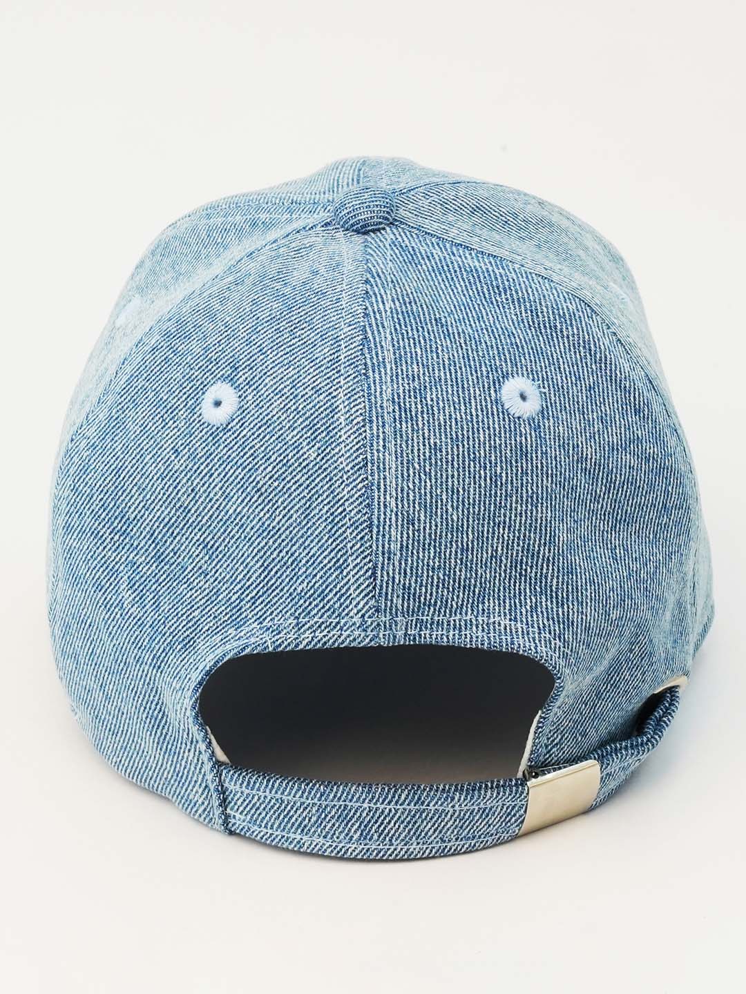 "I Am Drama" Embroidered Denim Baseball Cap