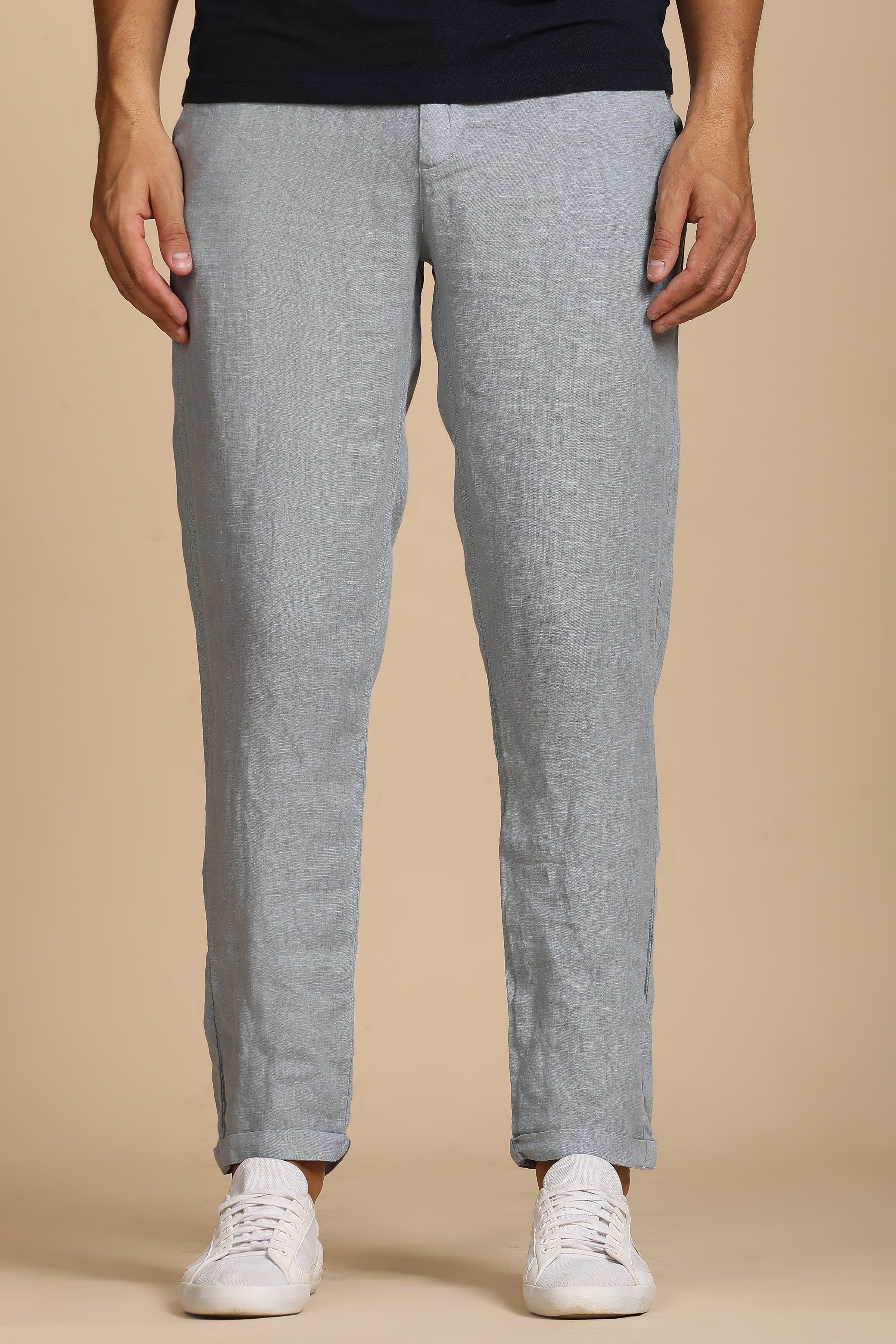 Men Linen Trouser