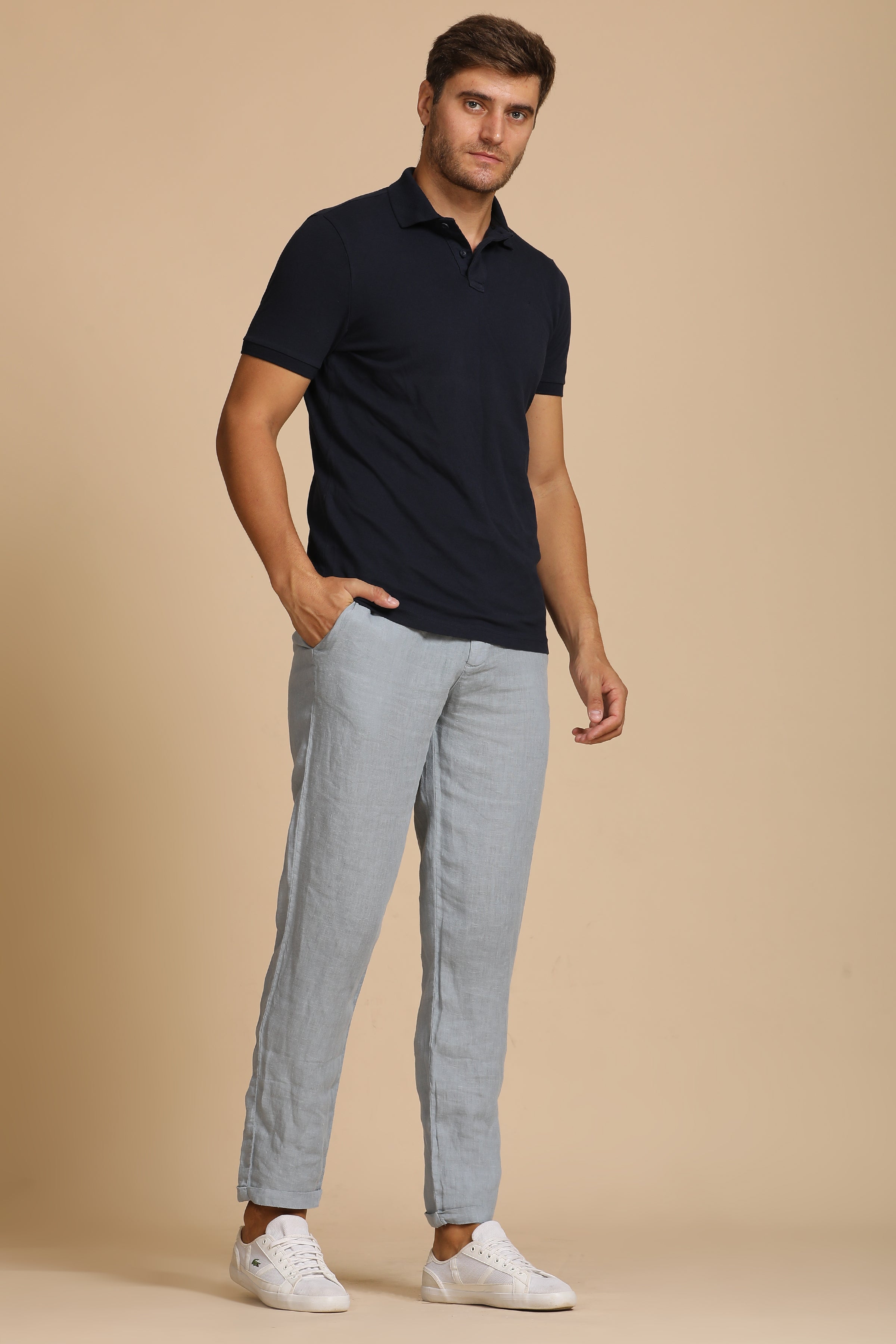 Men Linen Trouser