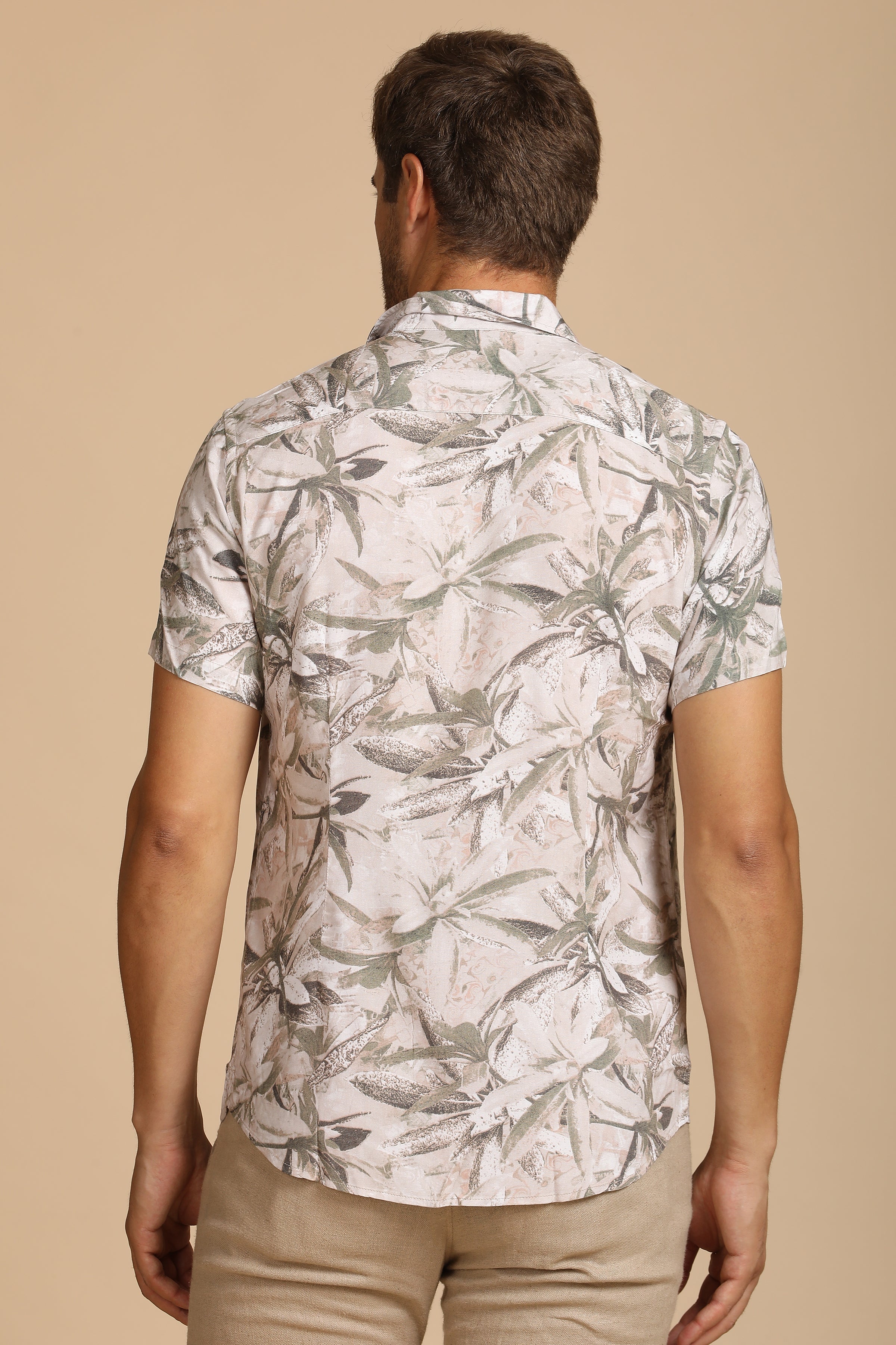 Men Floral Printed Shirt