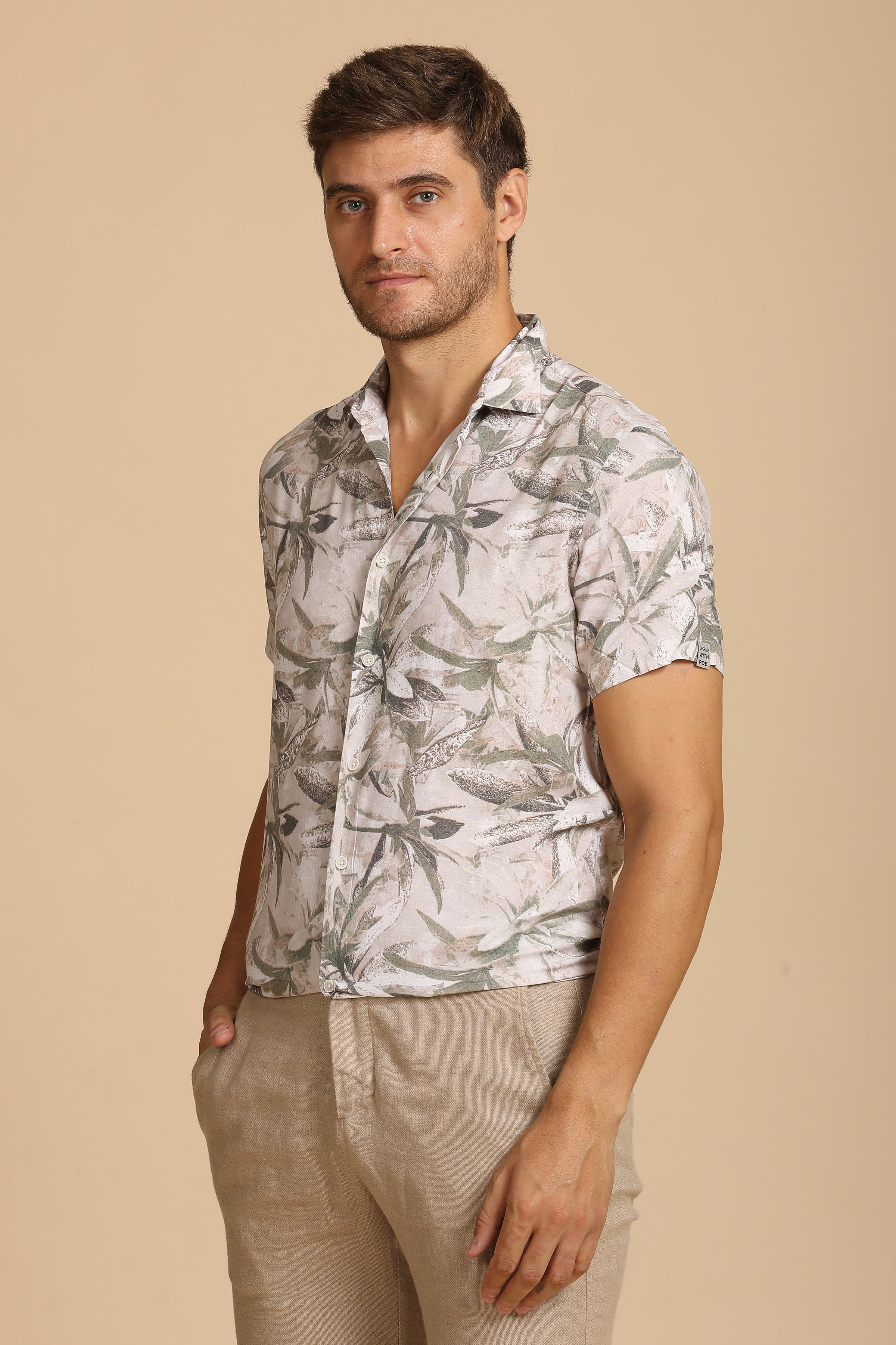 Men Floral Printed Shirt