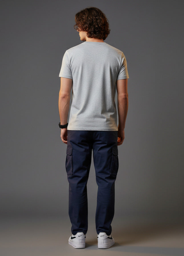 Men Cotton V-Neck T-Shirt Pack of 4