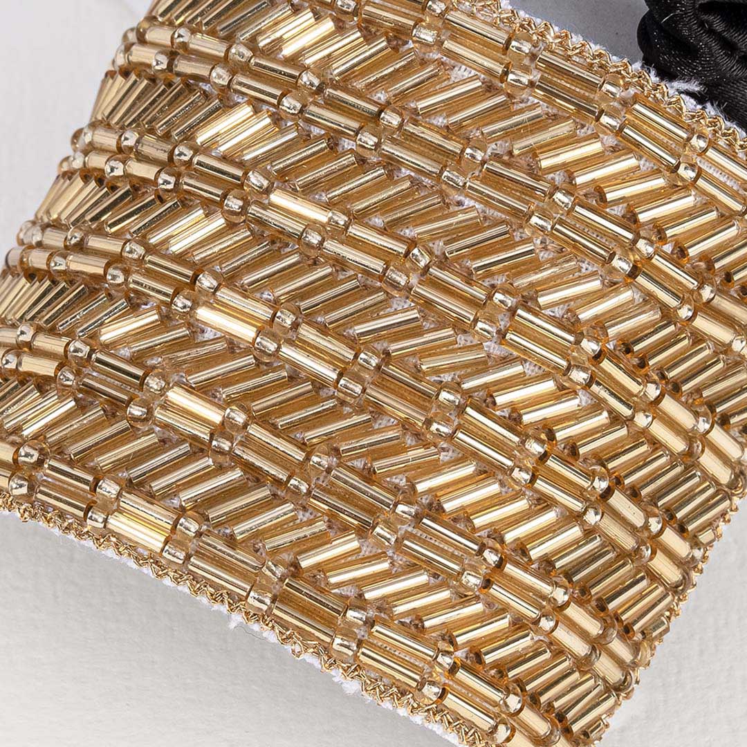 Gold Embellished Ponytail Holder
