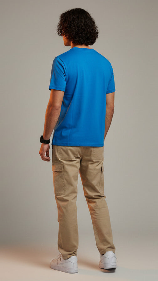 Men Cotton V-Neck T-Shirt Pack of 4