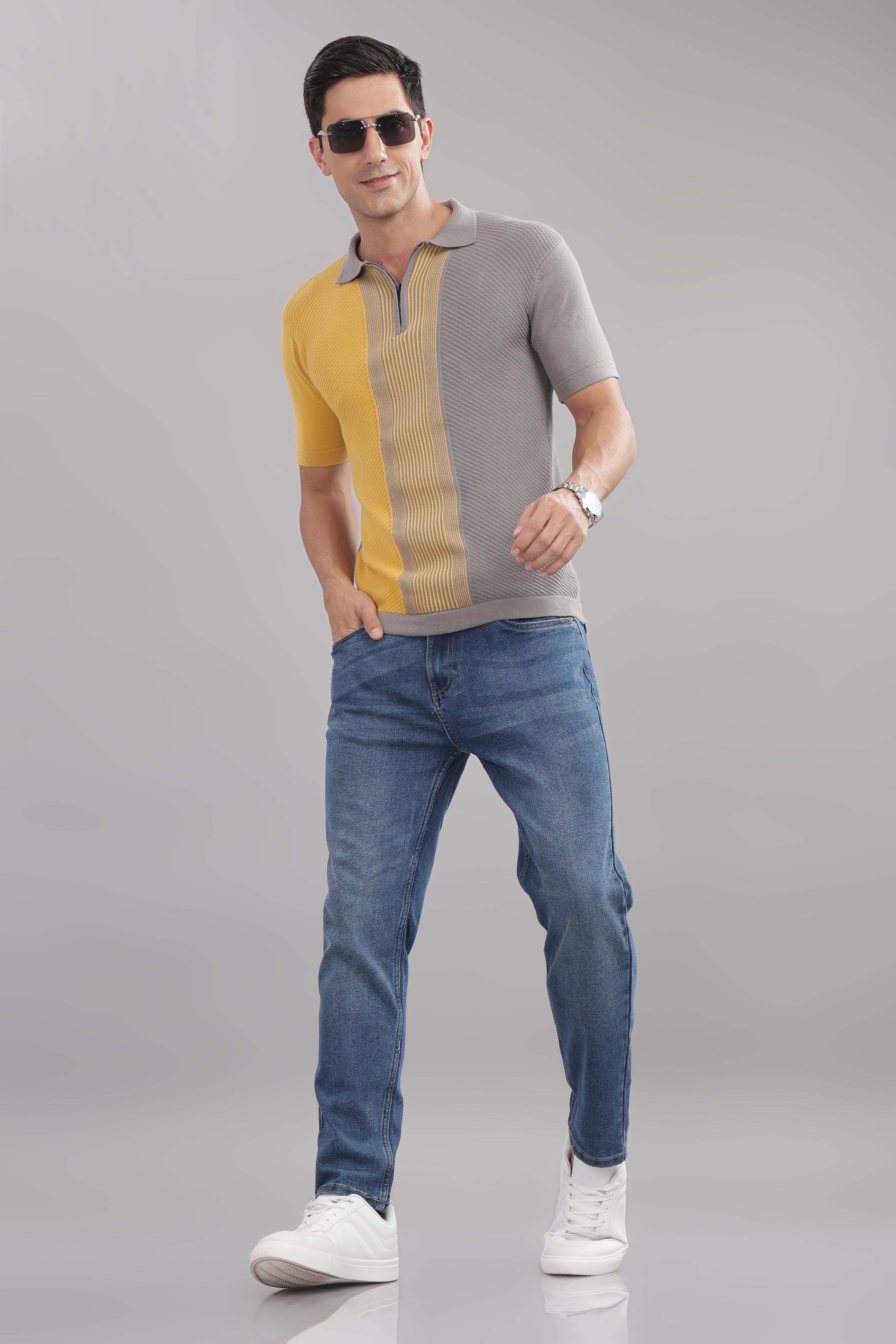 Men Multi Printed Cotton Regular T-Shirt