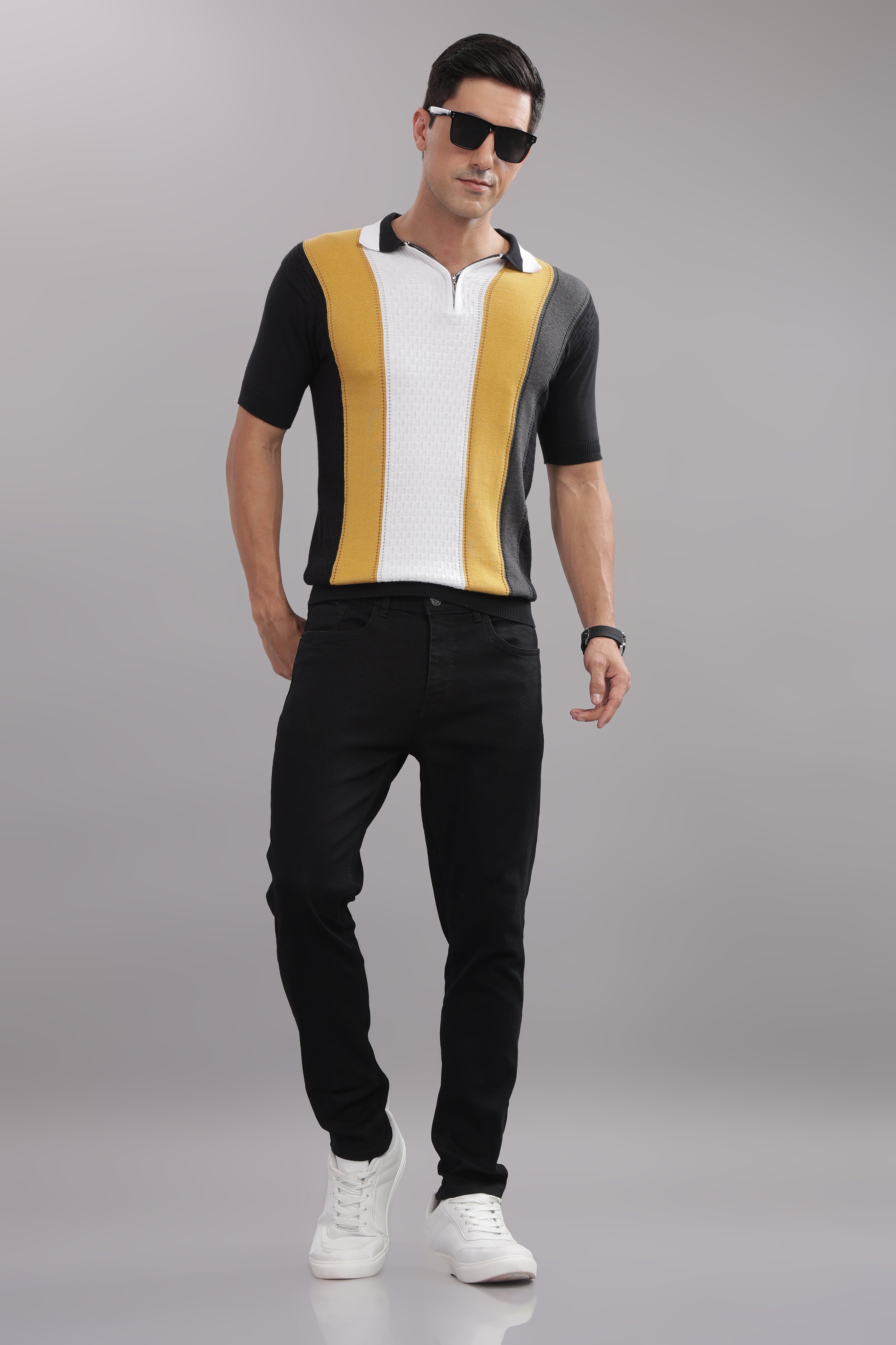 Men Multi Printed Cotton Regular T-Shirt