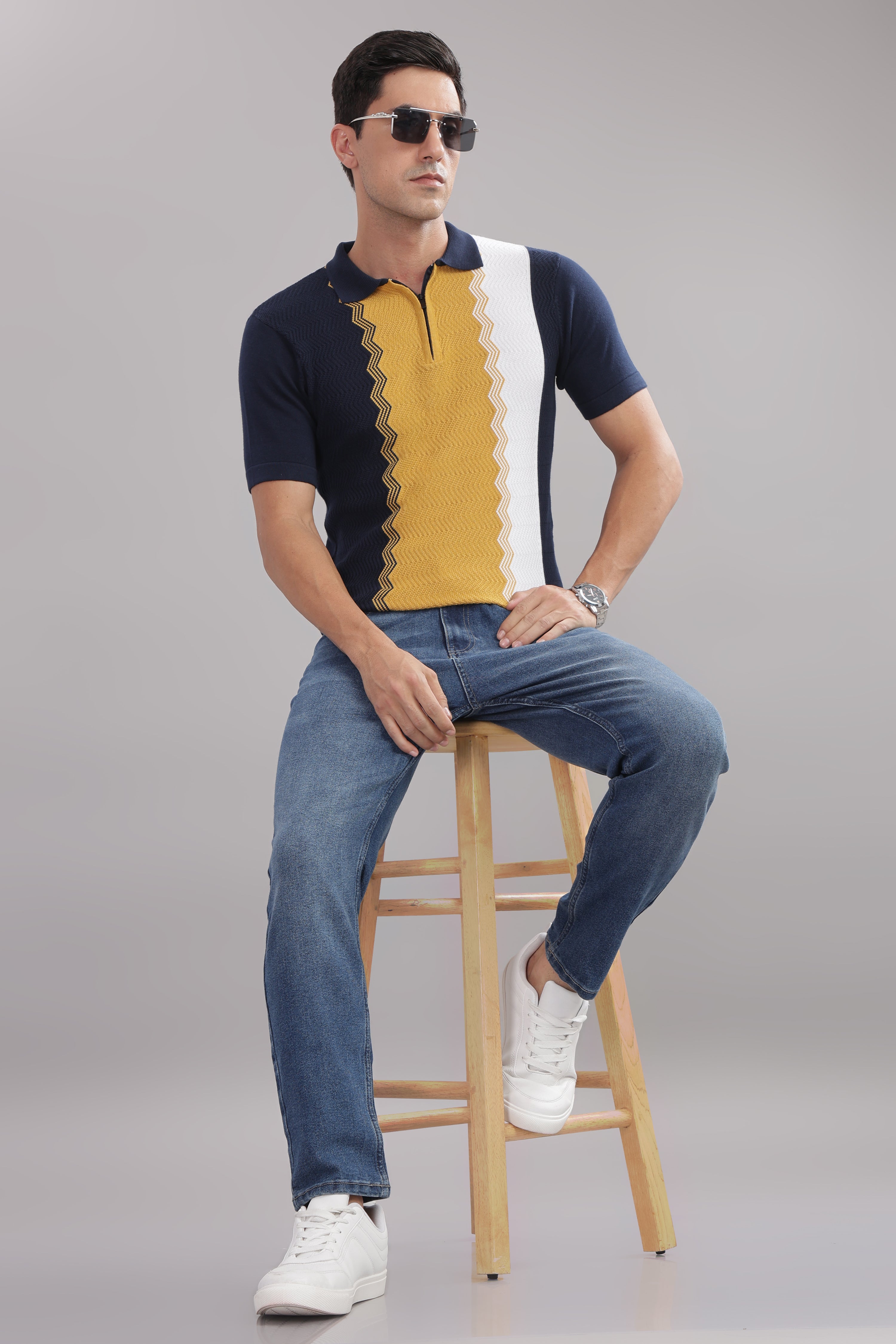 Men Multi Printed Cotton Regular T-Shirt