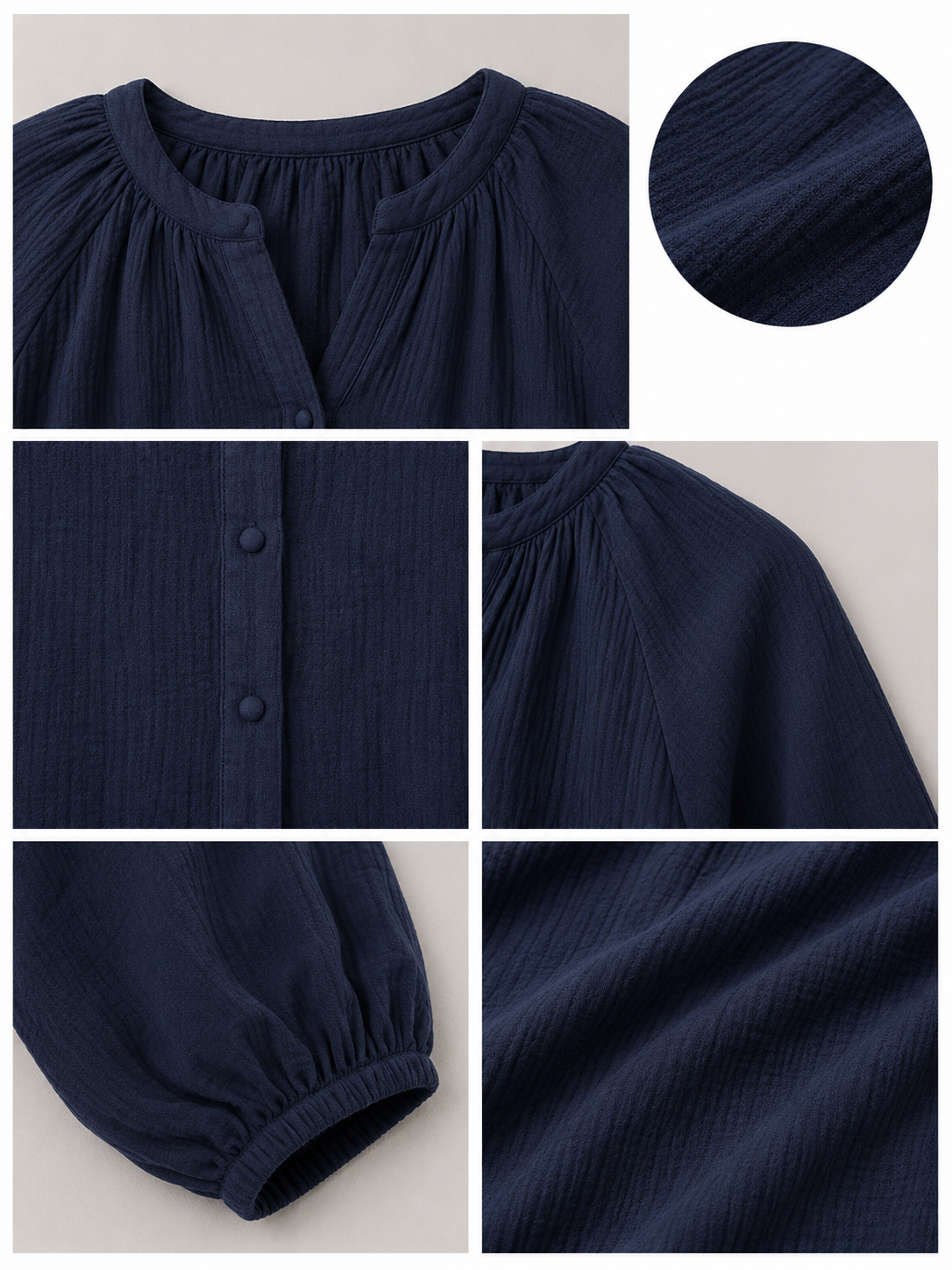 Women Black Balloon Sleeve Relaxed Shirt