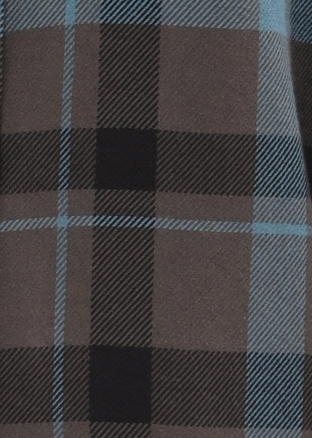 Men Blue Classic Checked Shirt