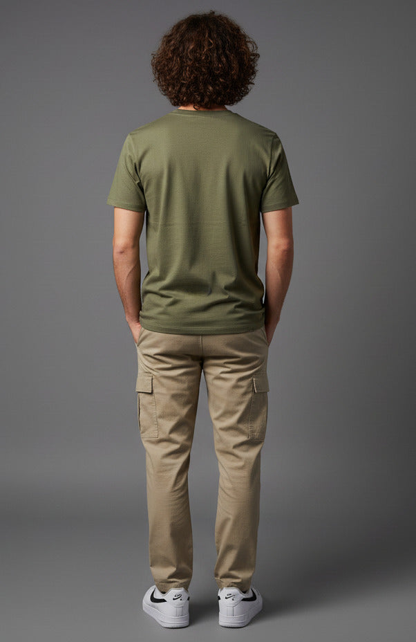 Men Cotton V-Neck T-Shirt Pack of 4