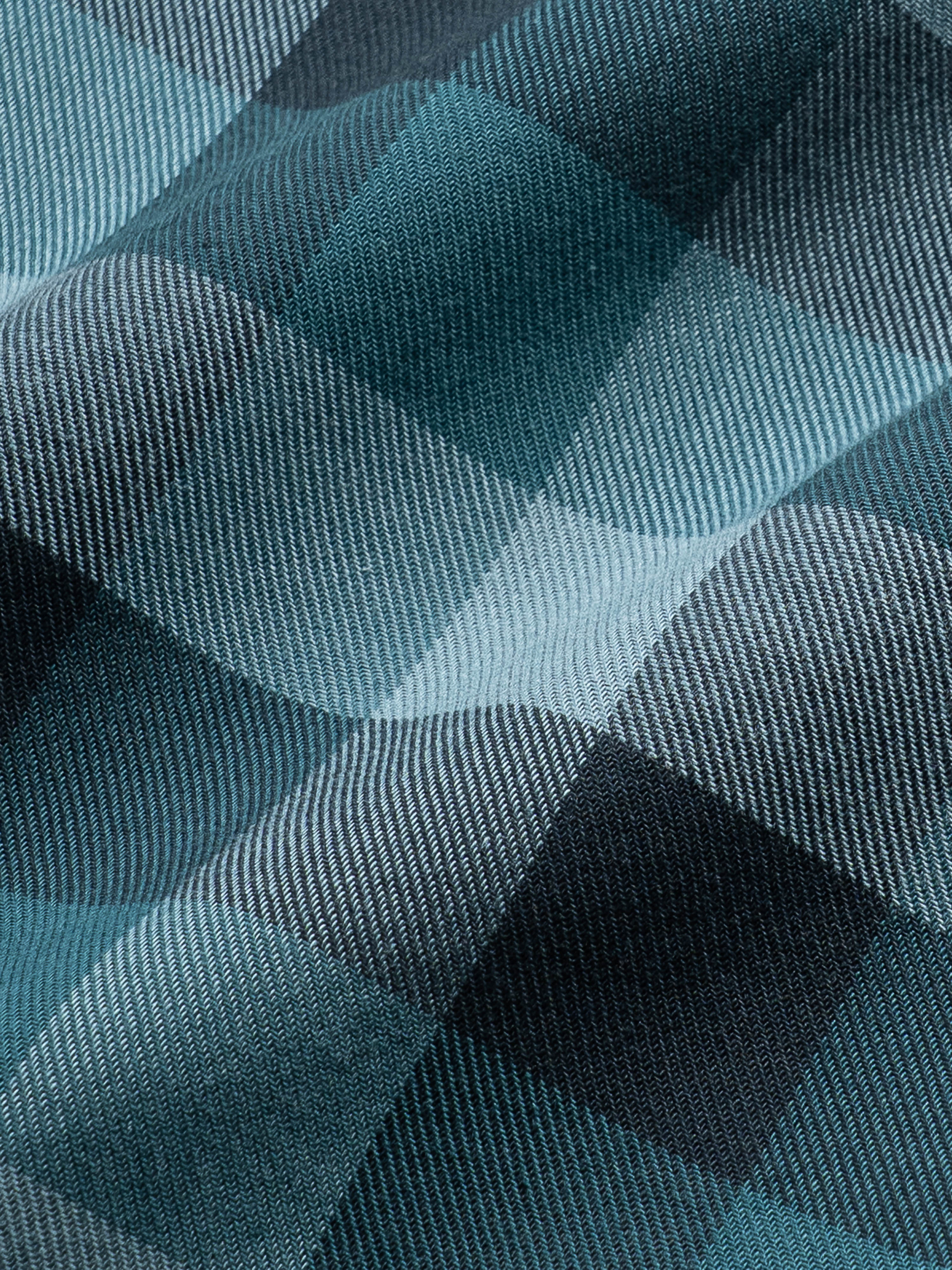 Men Blue Checked Shirt